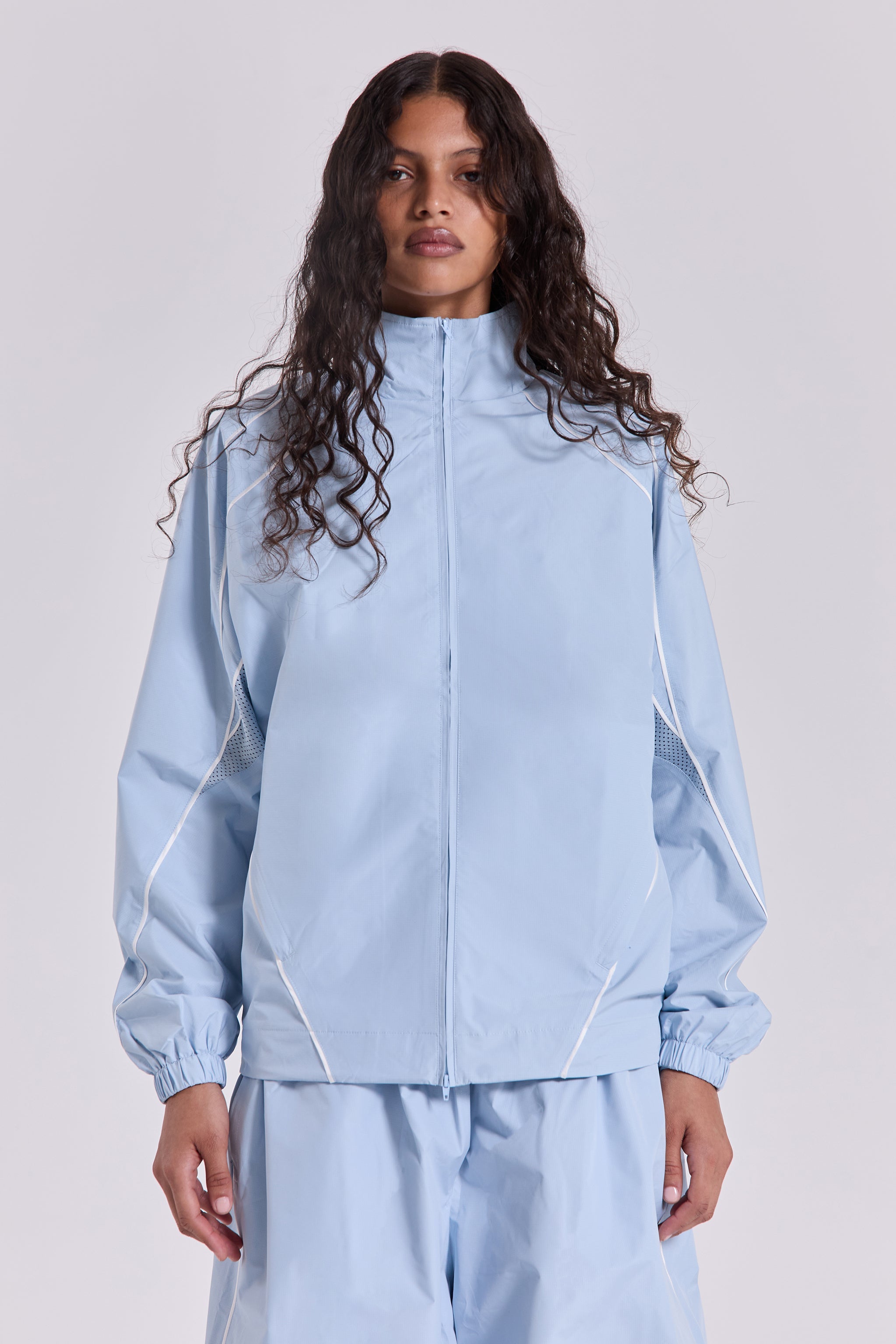 Blue Vapor Tracksuit Top