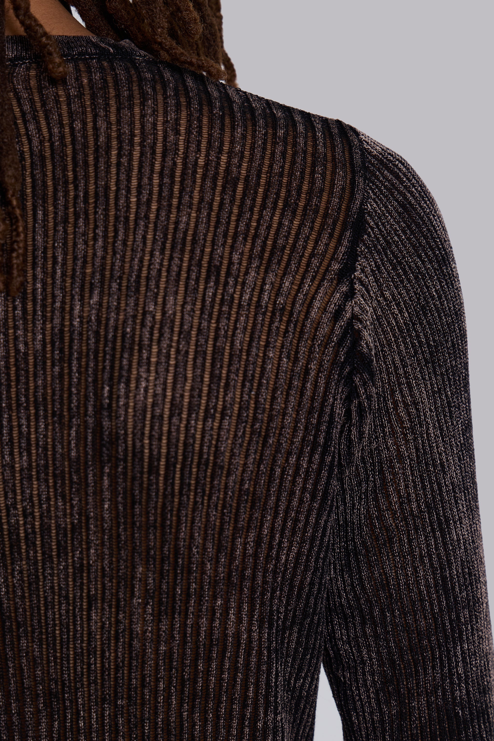 Acid Wash Stray Knit