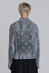 Stars and Stripes Knitted Jumper