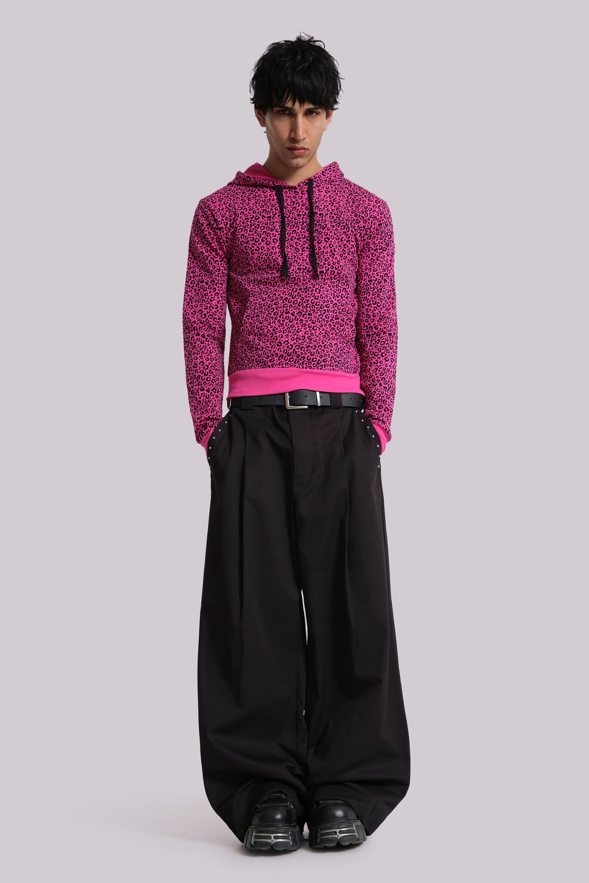 Studded Black Goliath Suit Pants