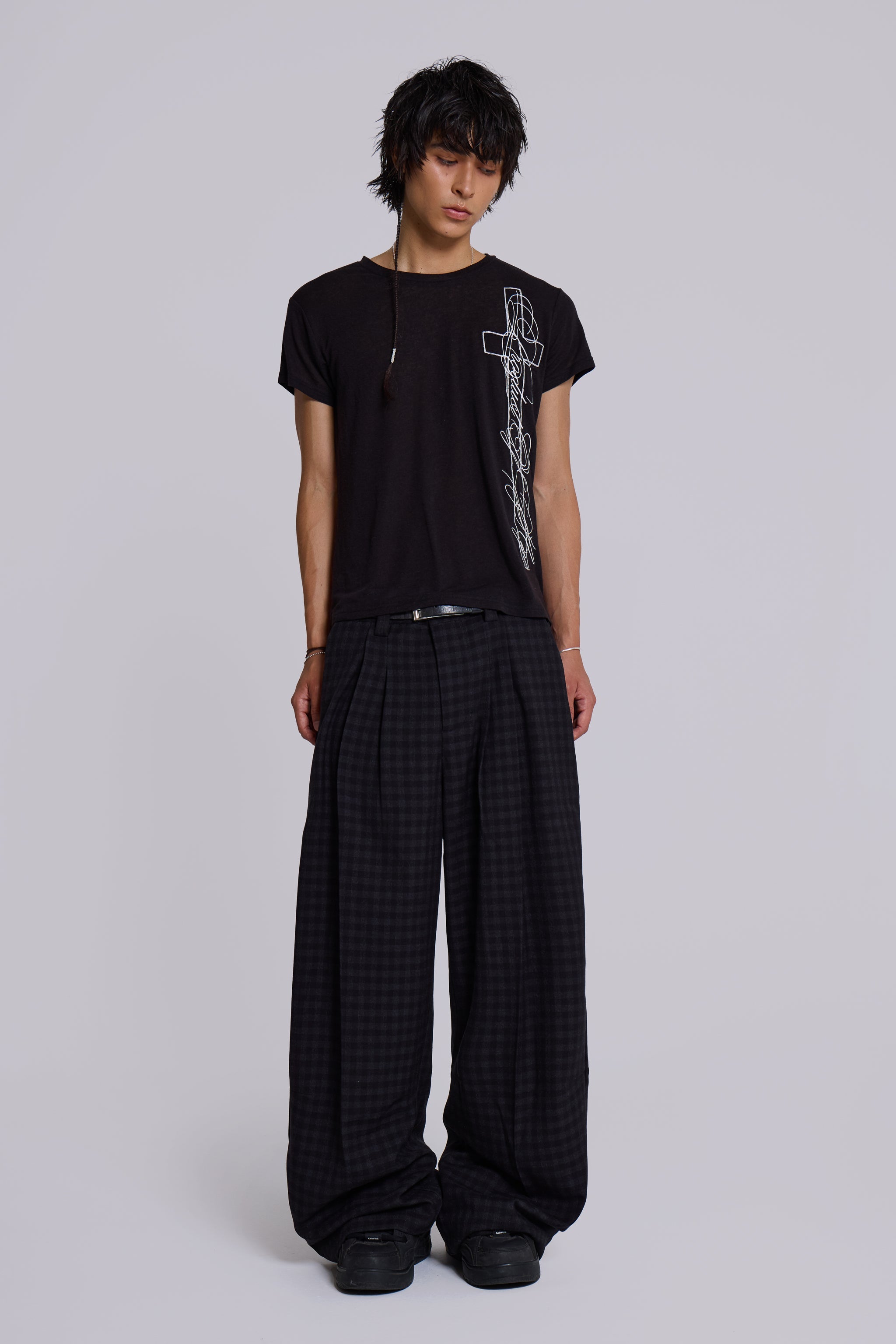 Gingham Goliath Suit Pants