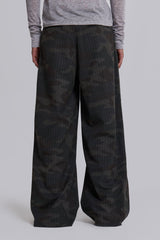 Camo Pinstripe Goliath Suit Pants