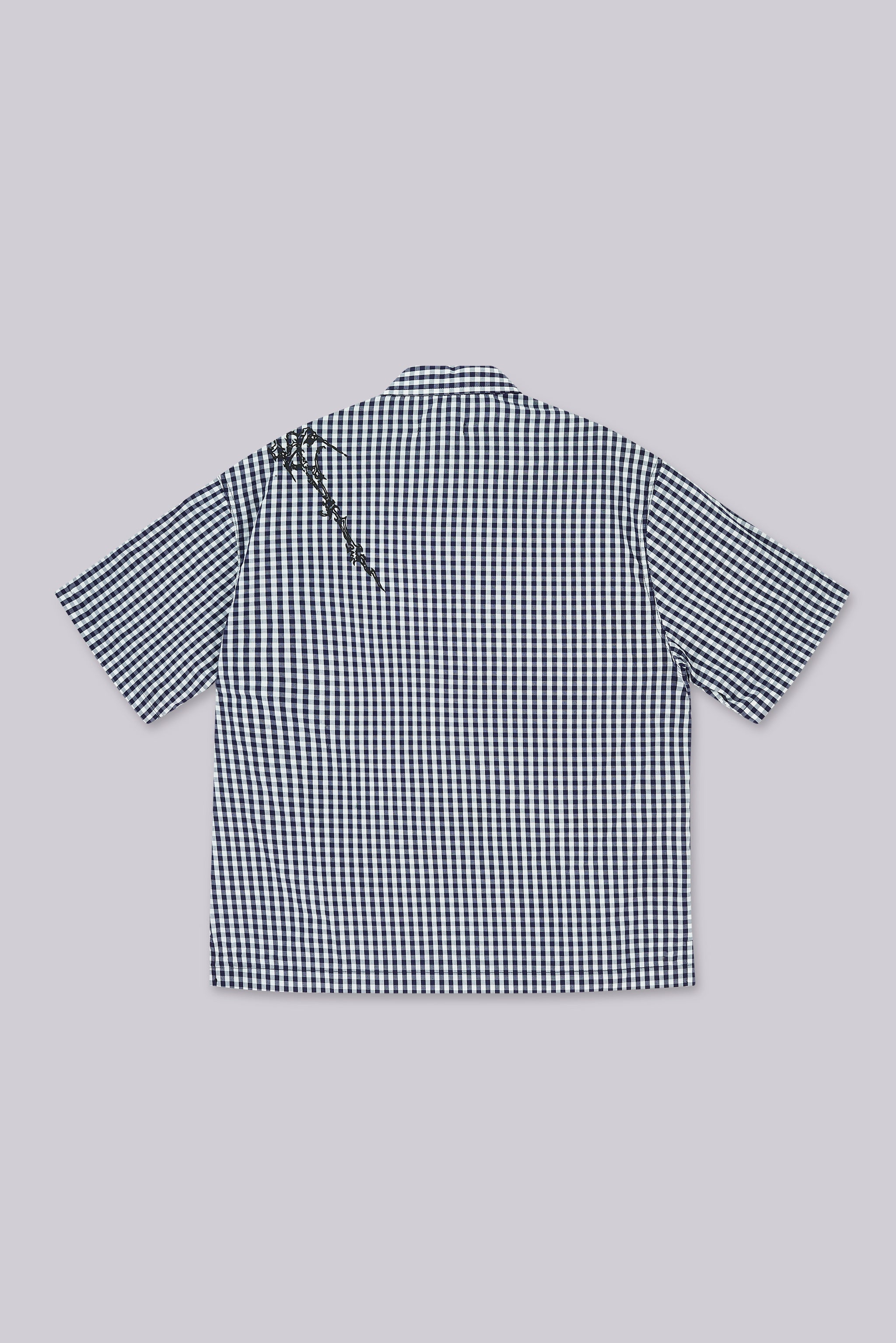 Blue Atom Checked Shirt