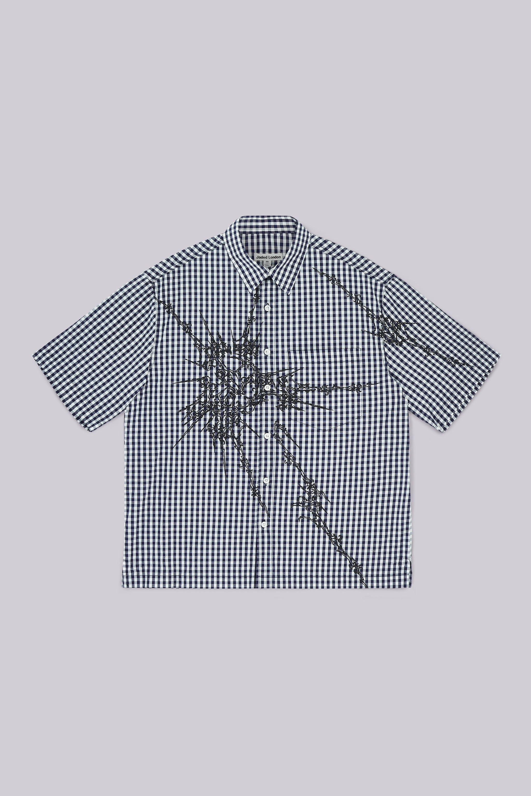 Blue Atom Checked Shirt