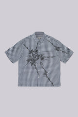 Blue Atom Checked Shirt