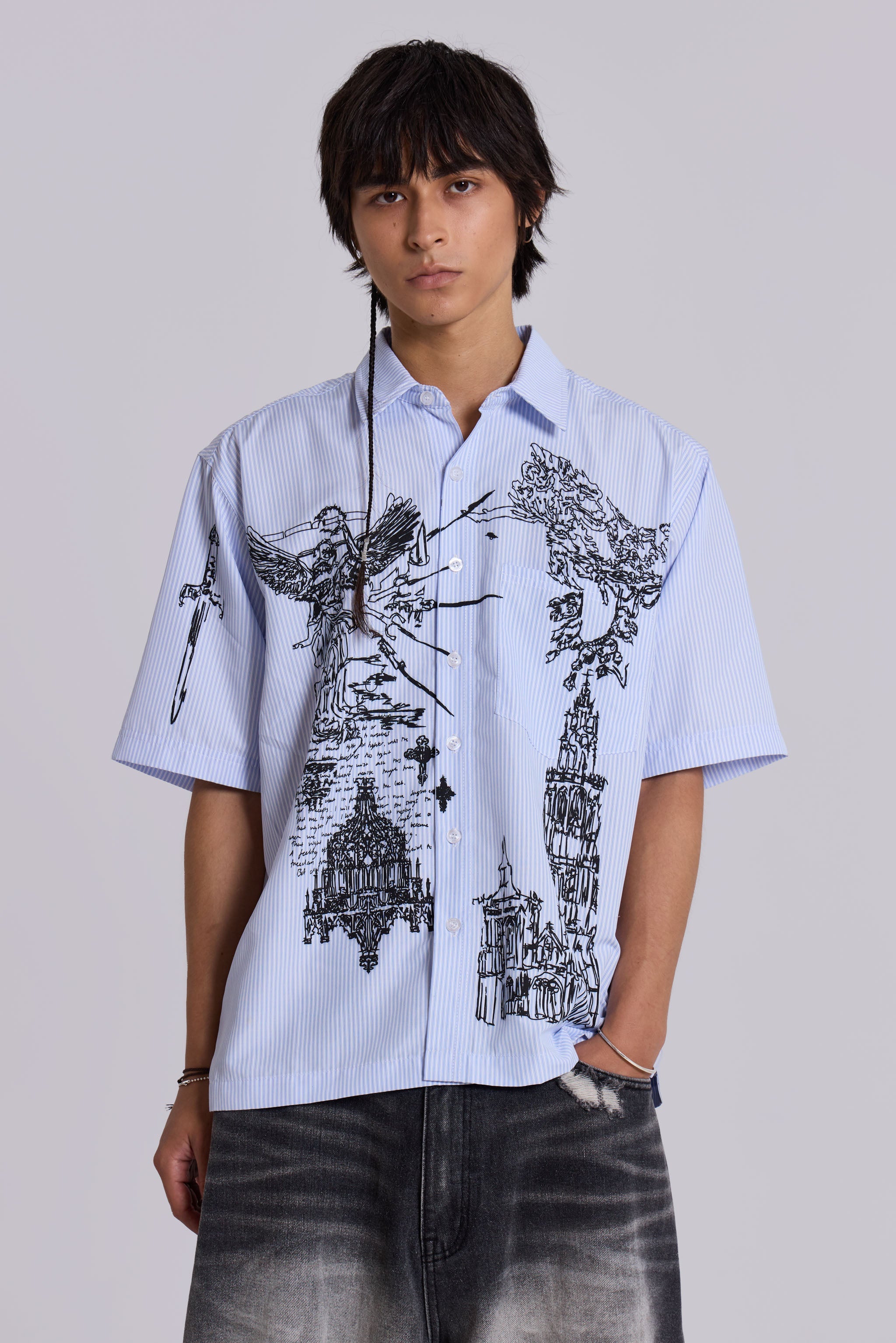 Sketch Pinstripe Shirt