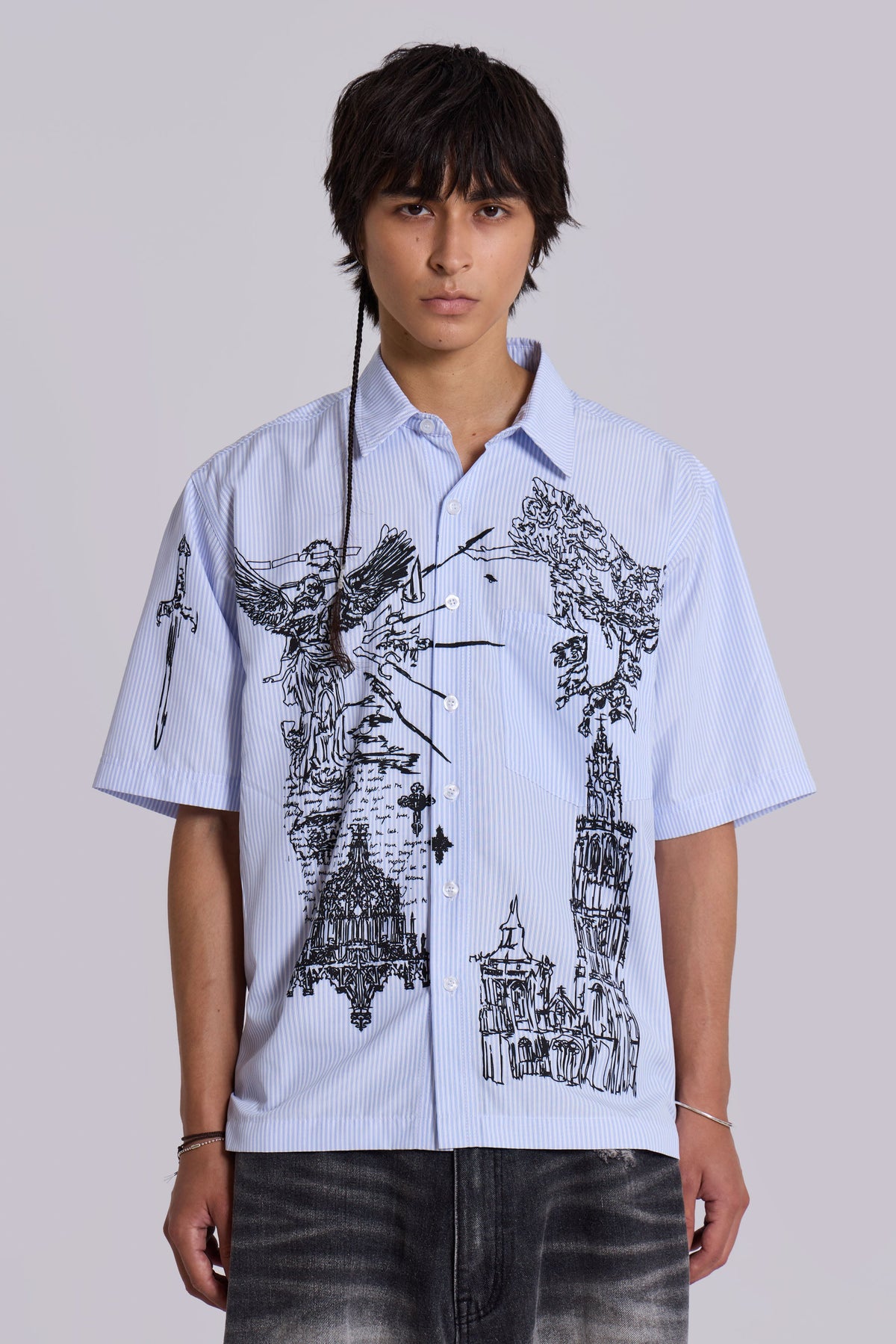 Sketch Pinstripe Shirt