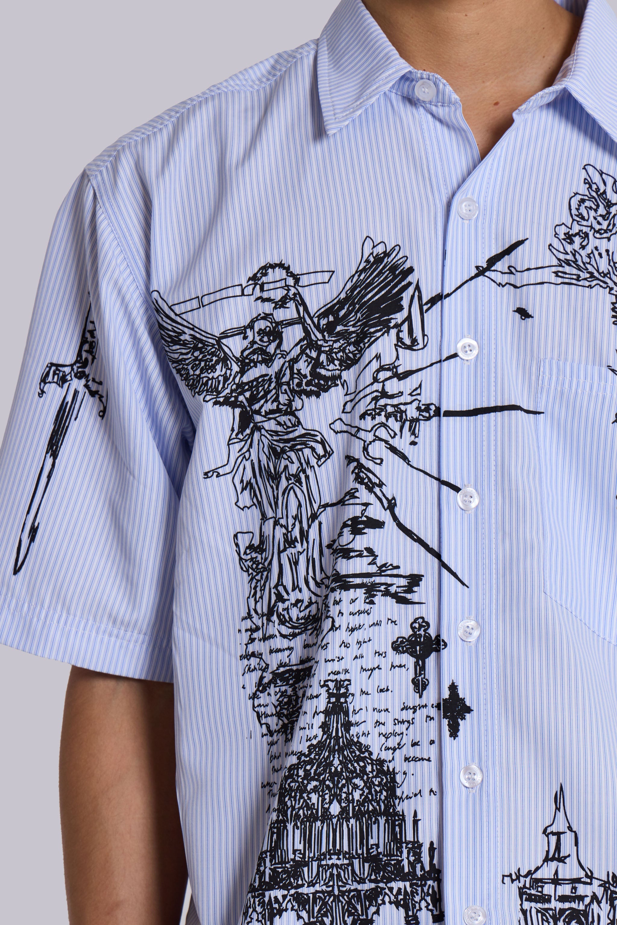 Sketch Pinstripe Shirt