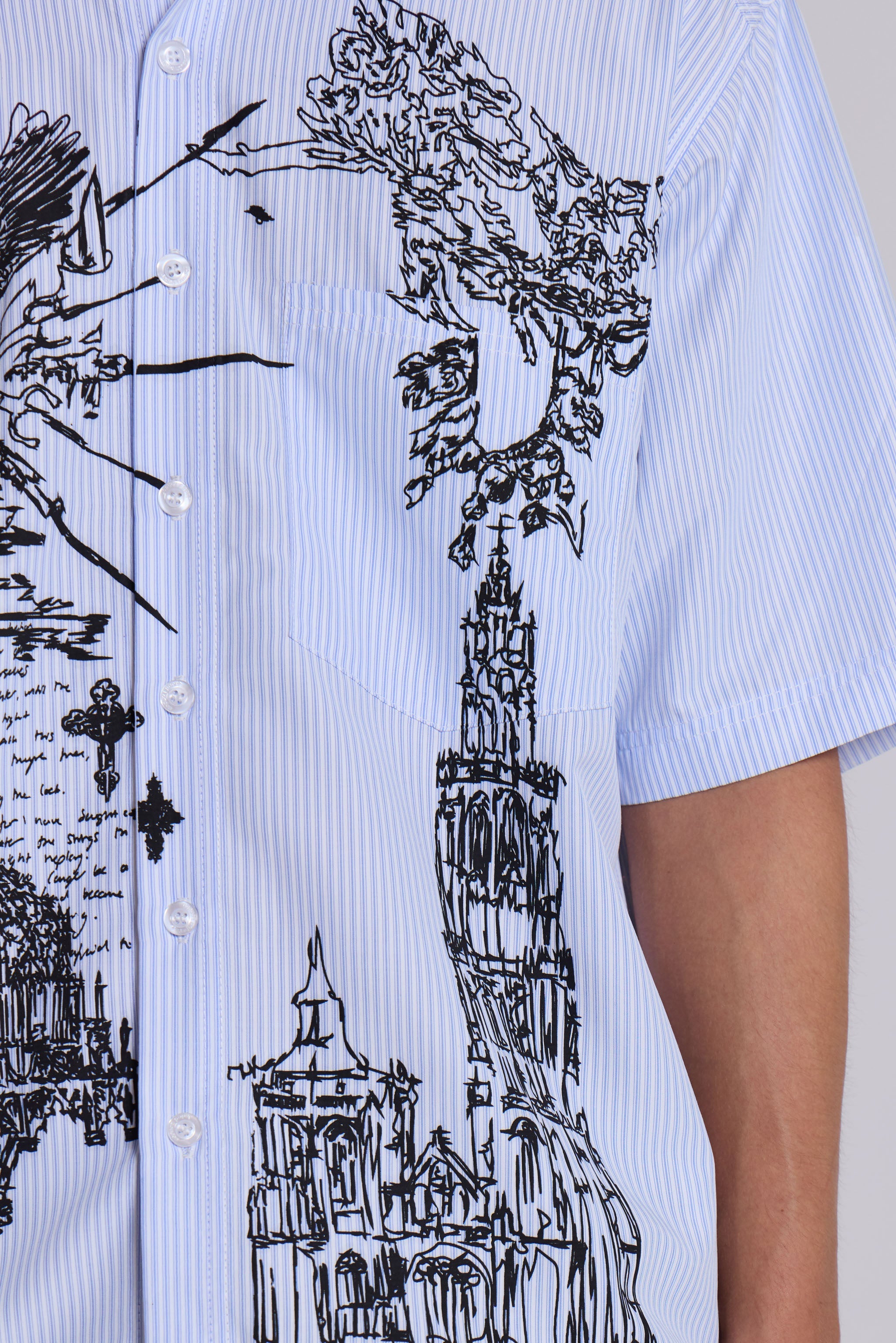 Sketch Pinstripe Shirt