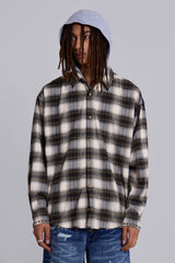 Taku Hooded Flannel Shirt