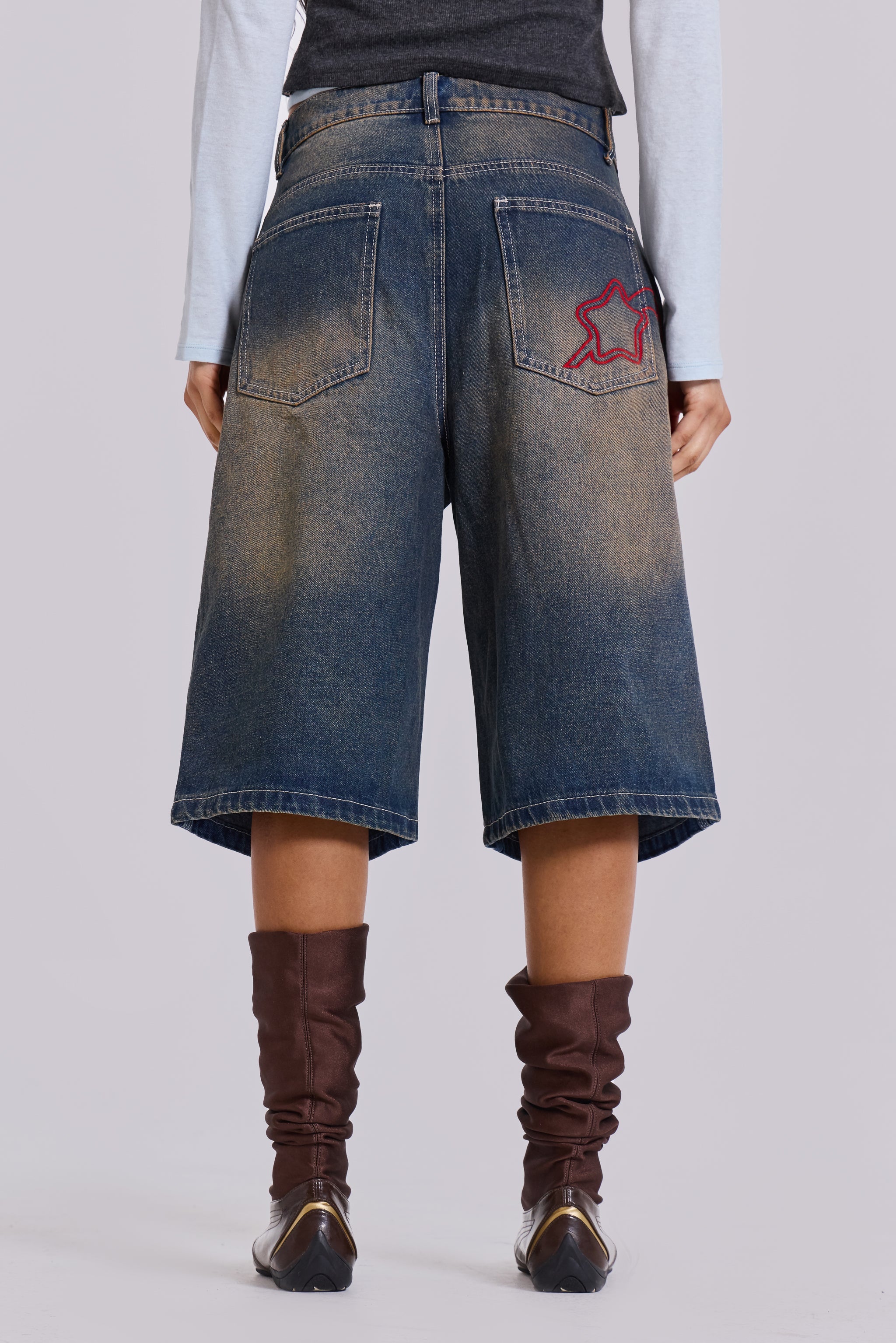 Bronx Jumbo Fit Denim Jorts