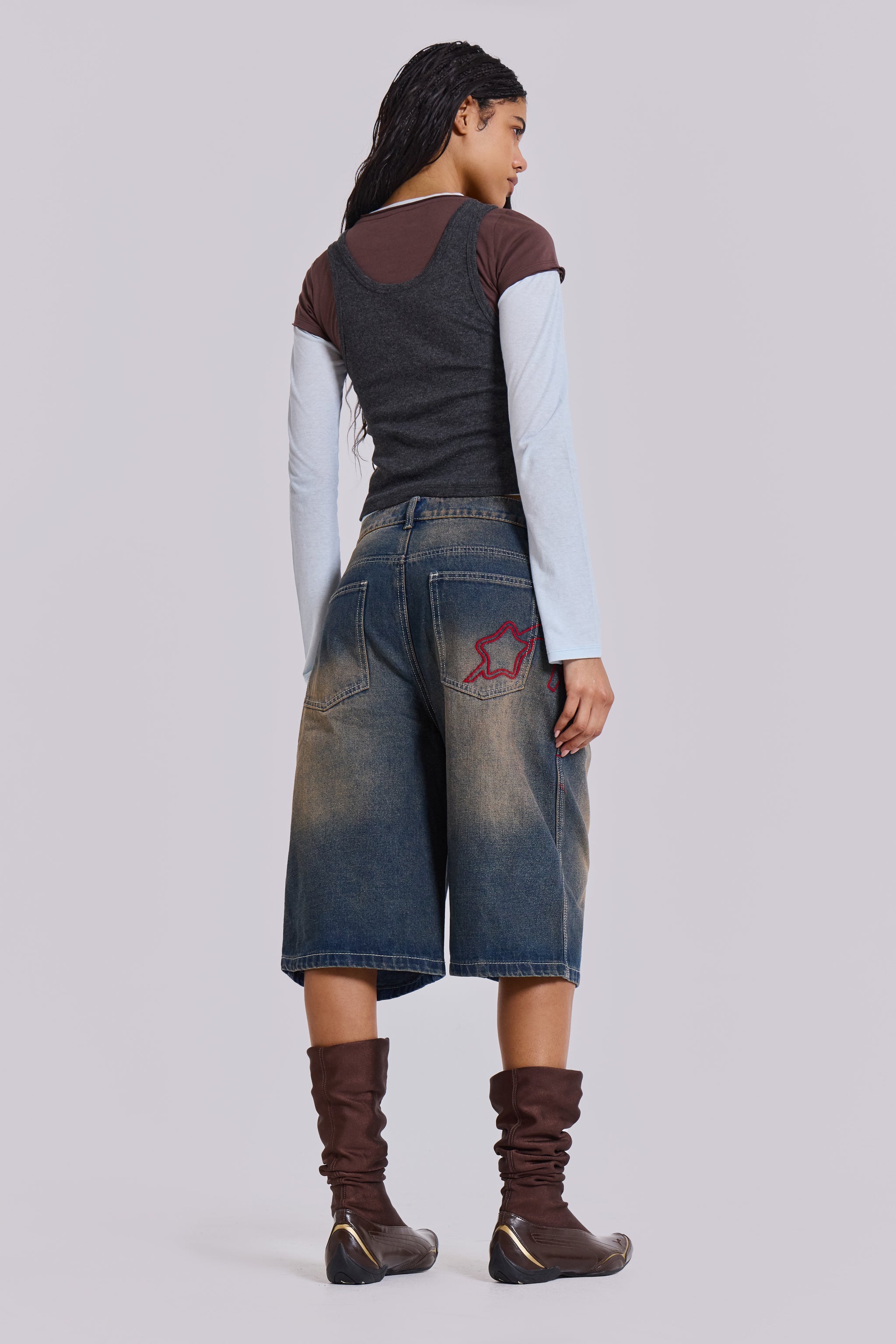 Bronx Jumbo Fit Denim Jorts