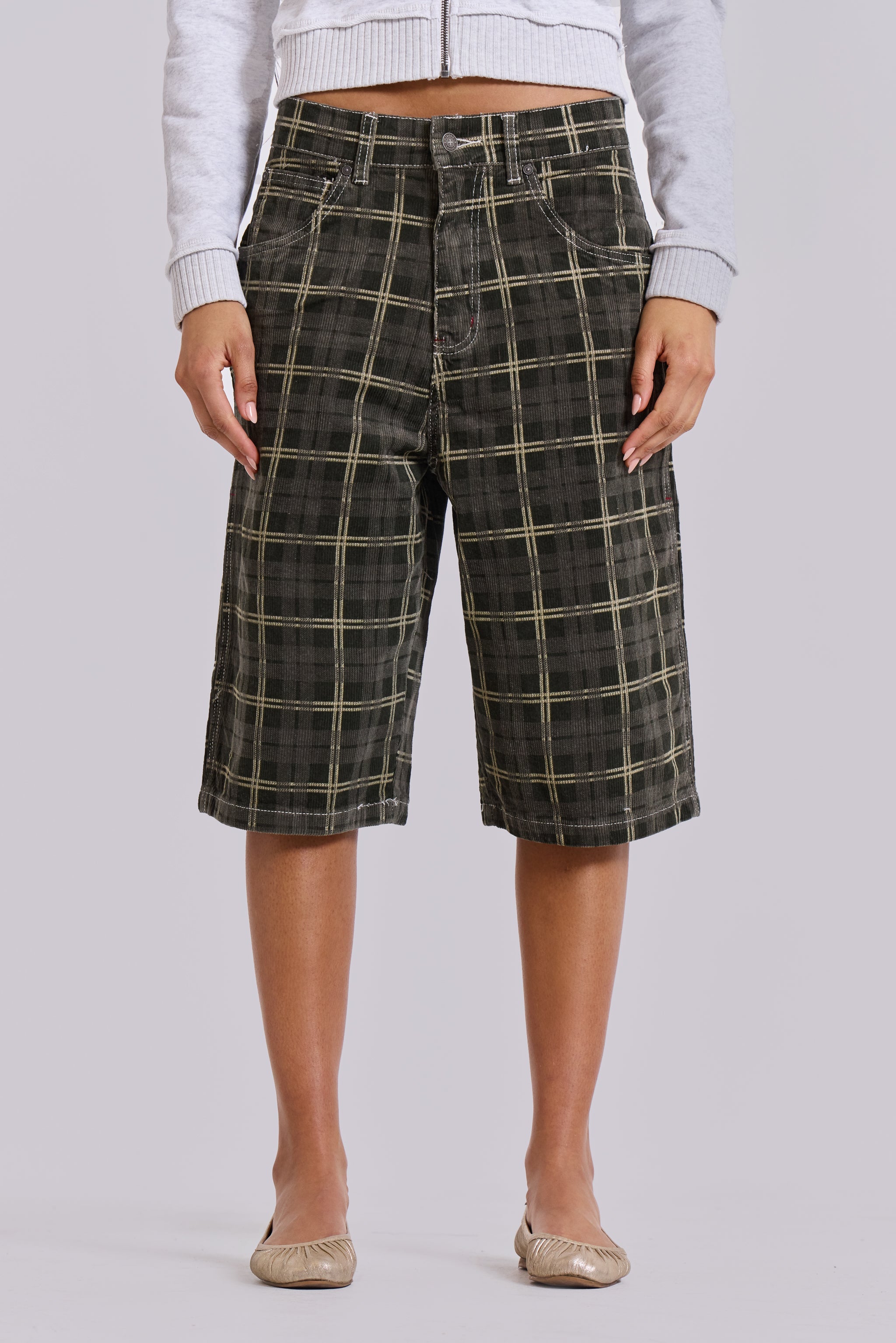 Brooklyn Cord Jumbo Jorts