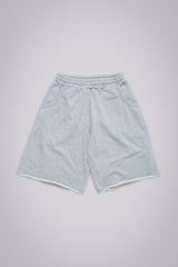 Grey Marl Monster Jogger Baggy Shorts