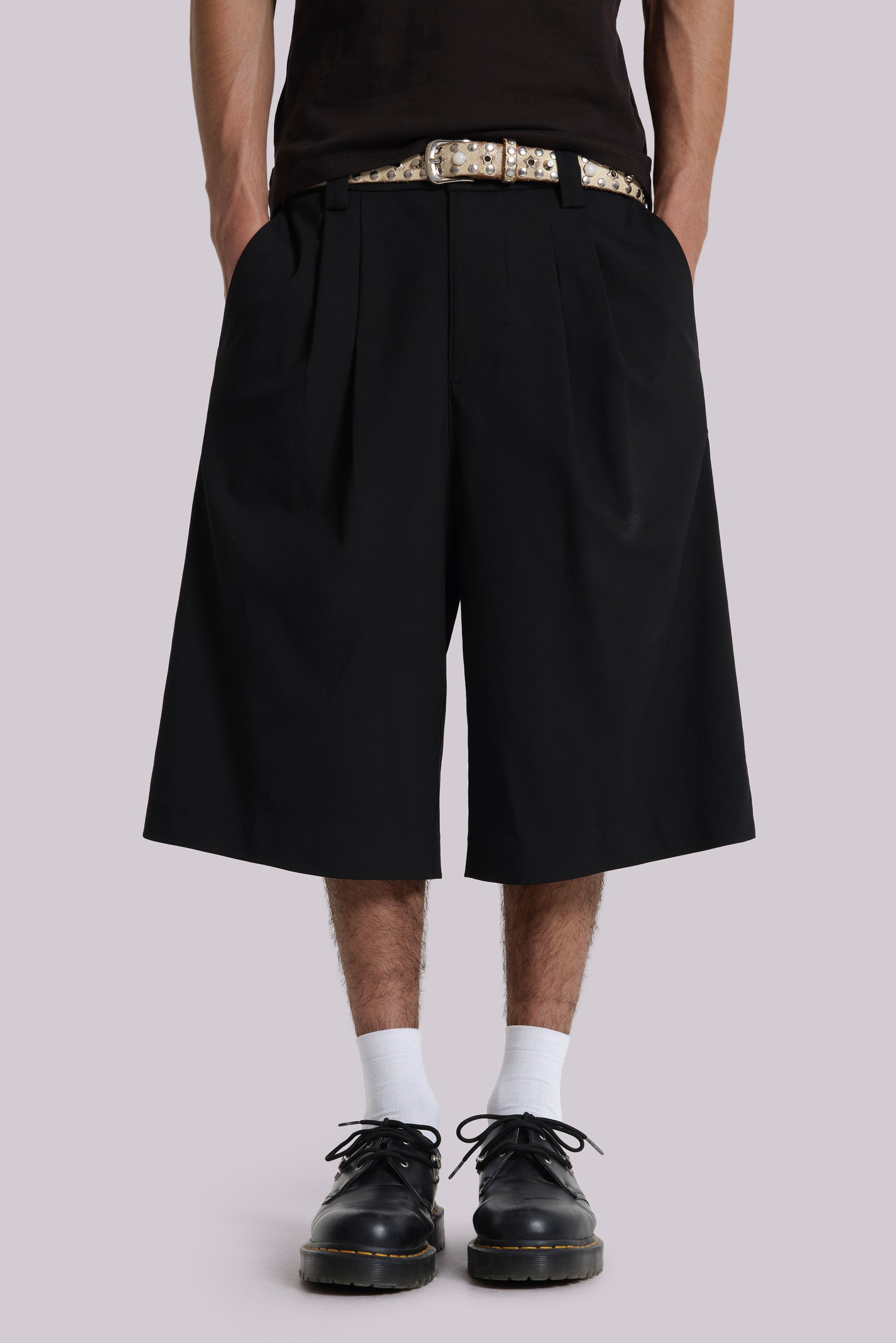 Black Goliath Tailored Baggy Shorts