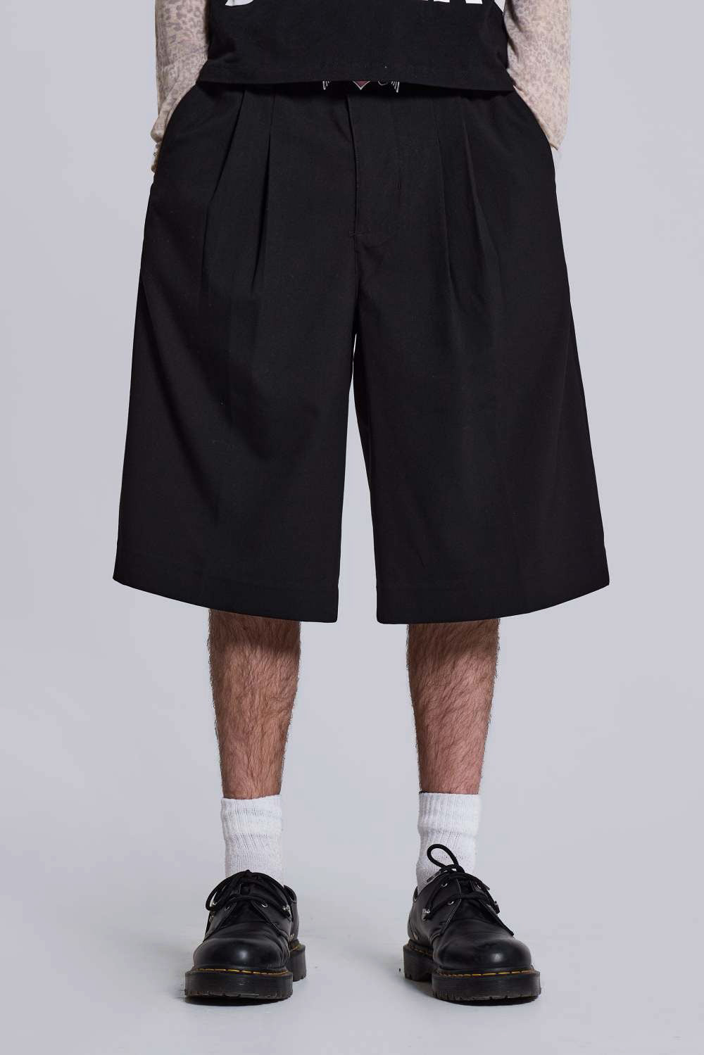 Black Goliath Tailored Baggy Shorts
