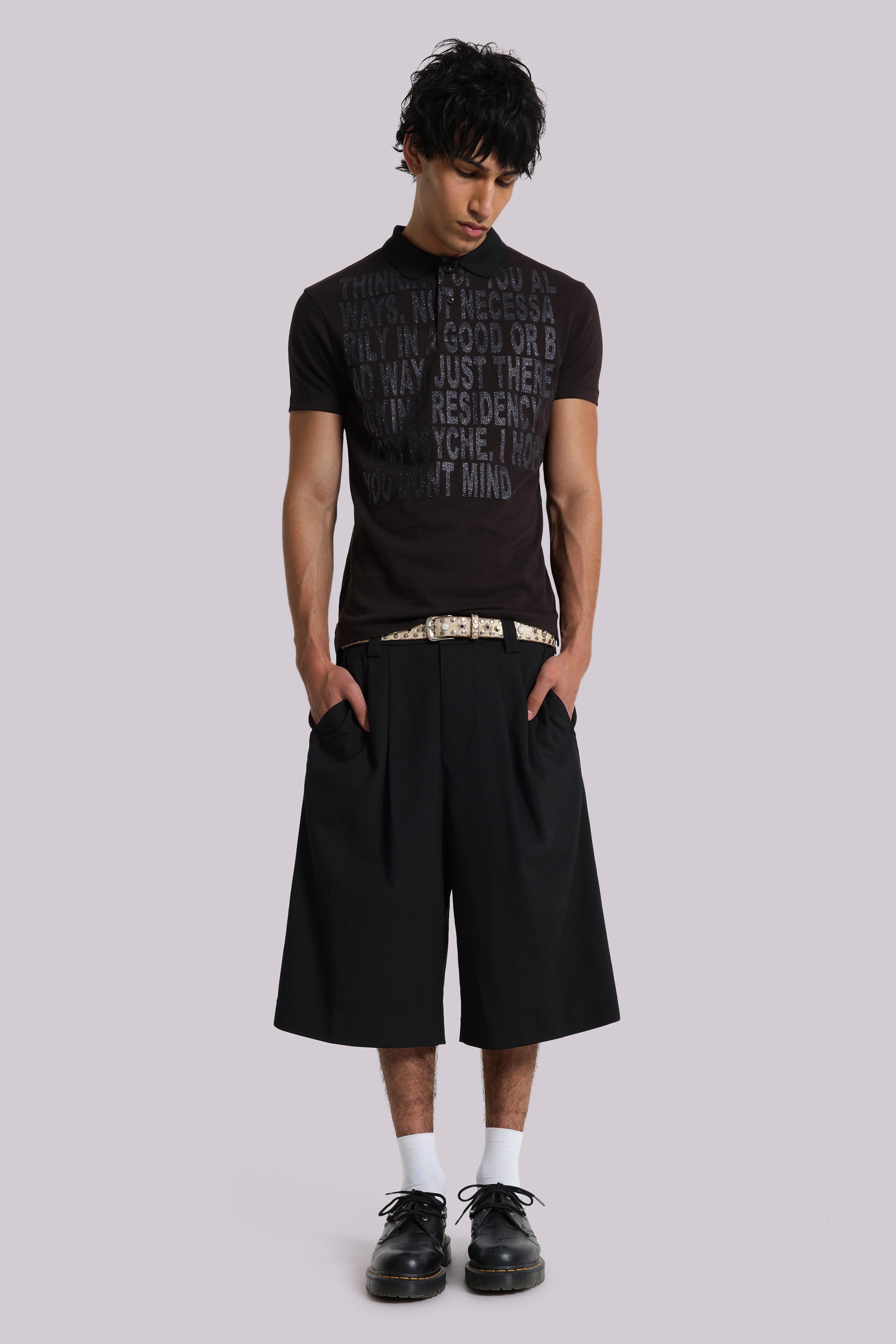 Black Goliath Tailored Baggy Shorts