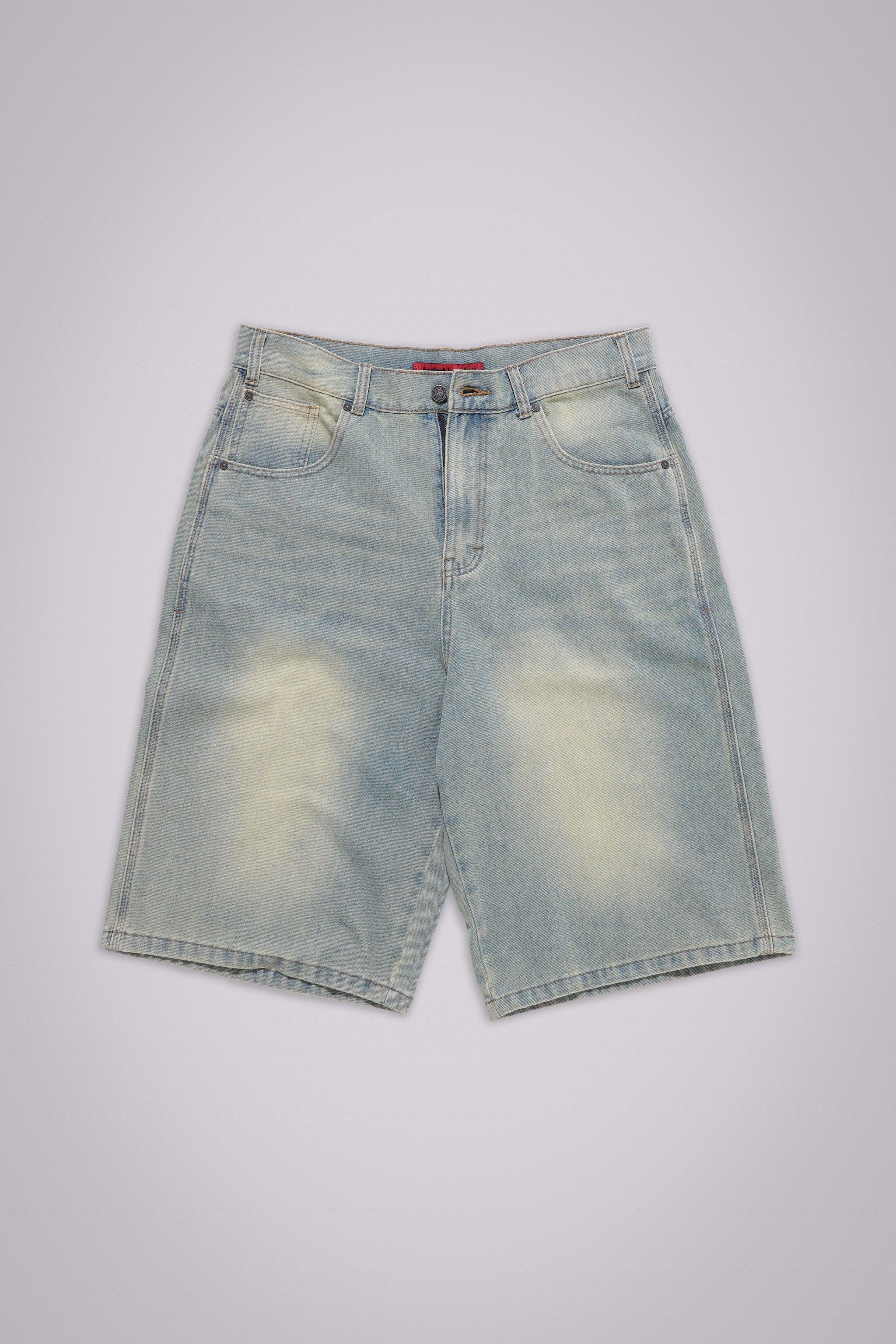 Light Wash Jumbo Jorts