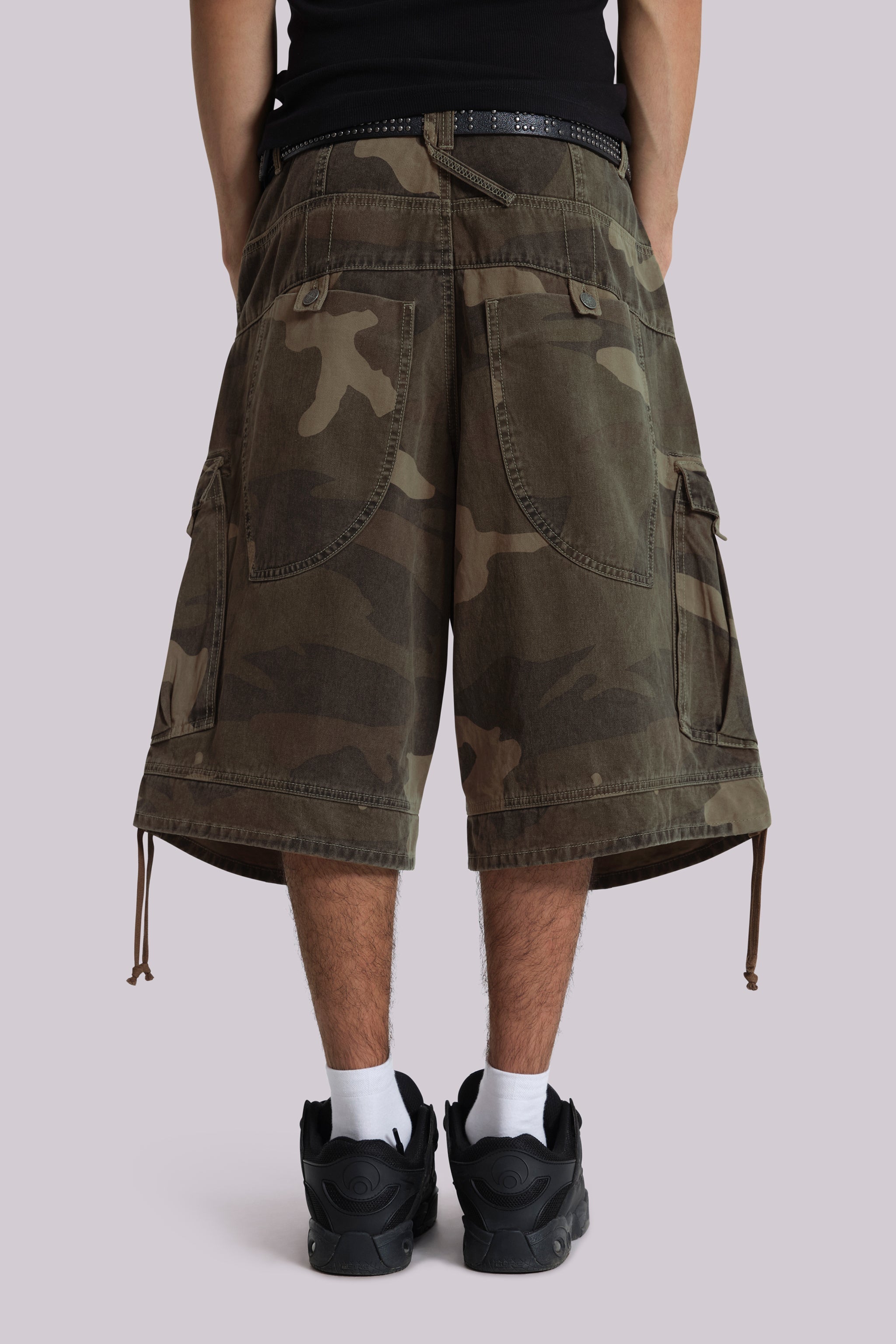 Cadet Camo Baggy Shorts