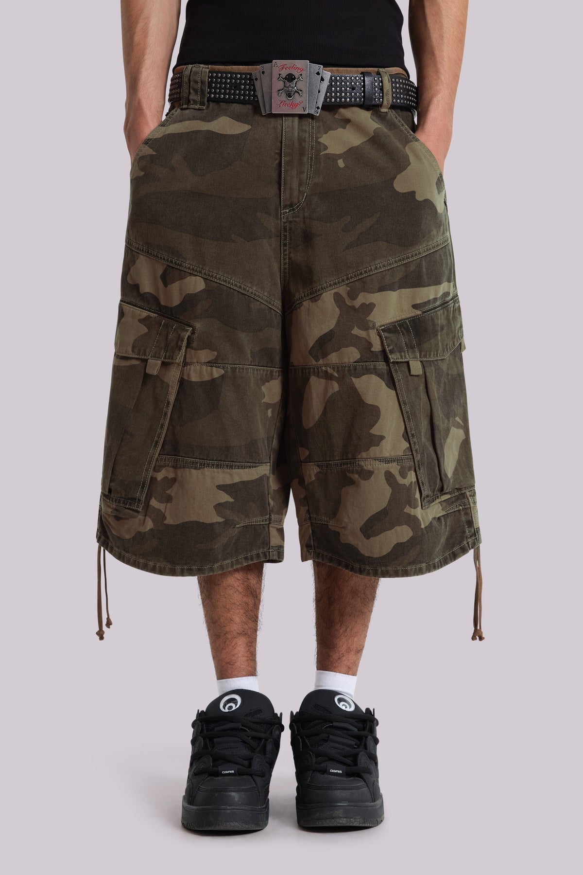 Cadet Camo Baggy Shorts