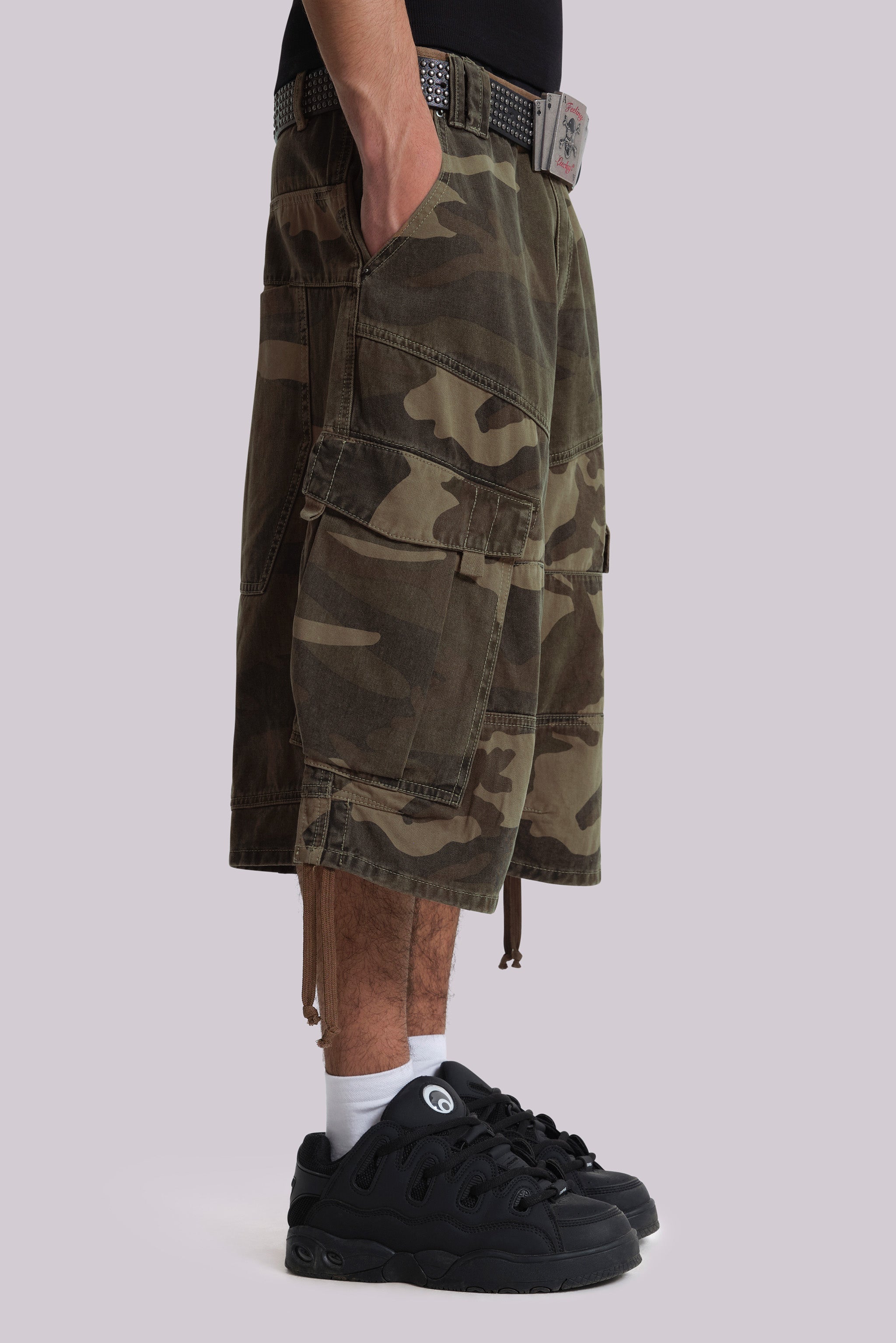 Cadet Camo Baggy Shorts