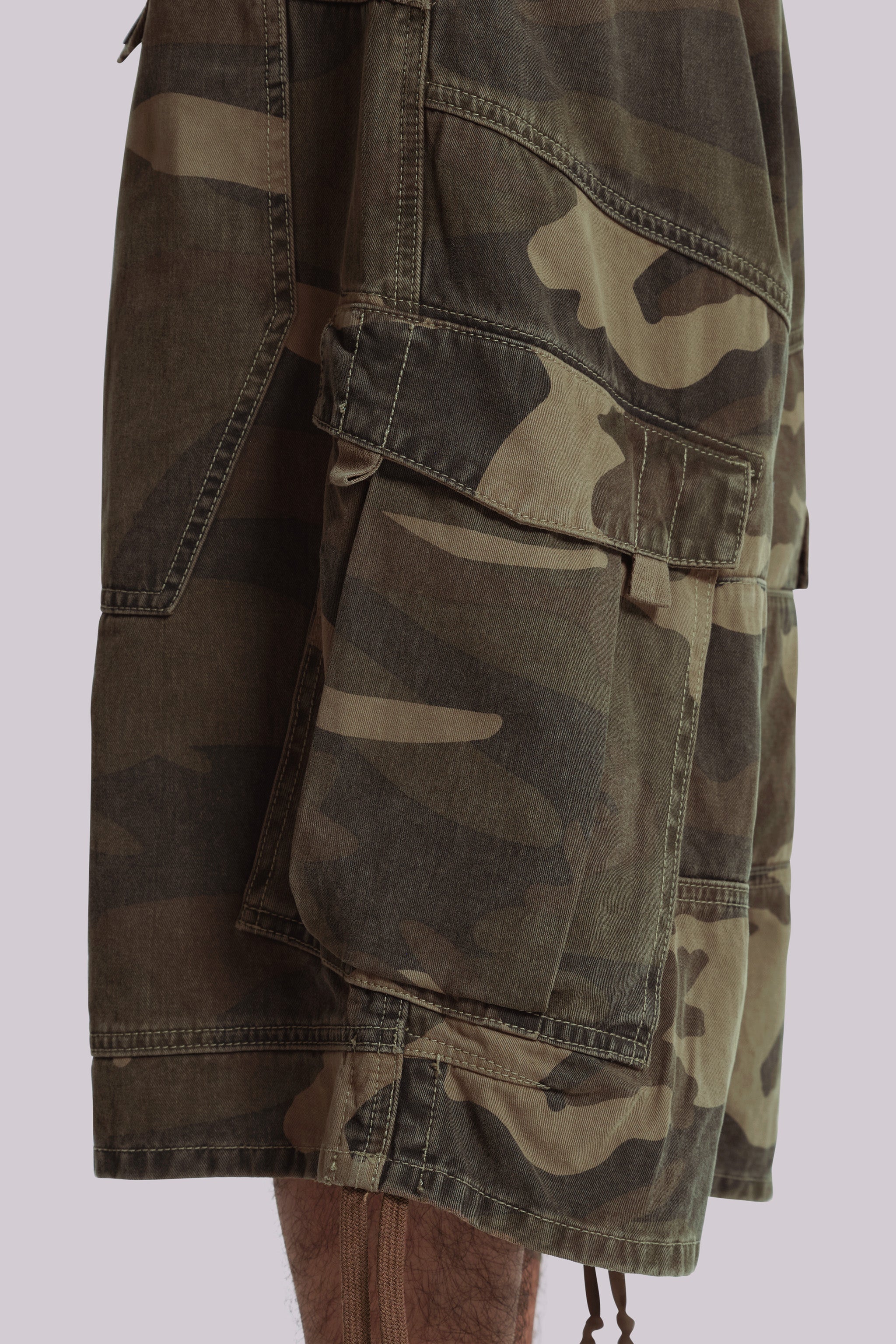 Cadet Camo Baggy Shorts