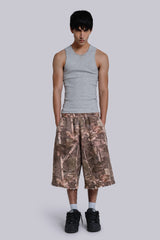 Woodland Camo Monster Jogger Shorts