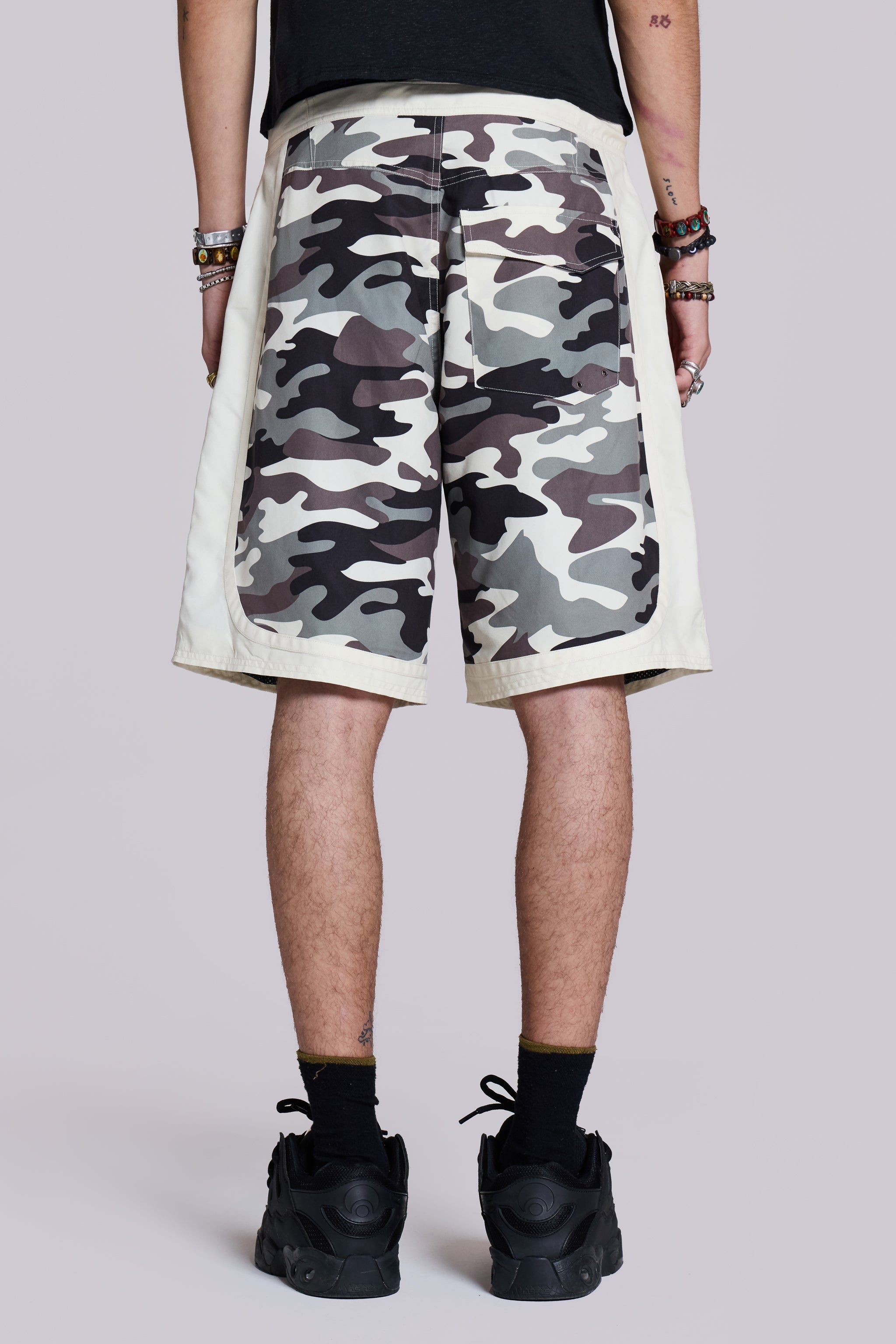 Washed Camo Board Shorts