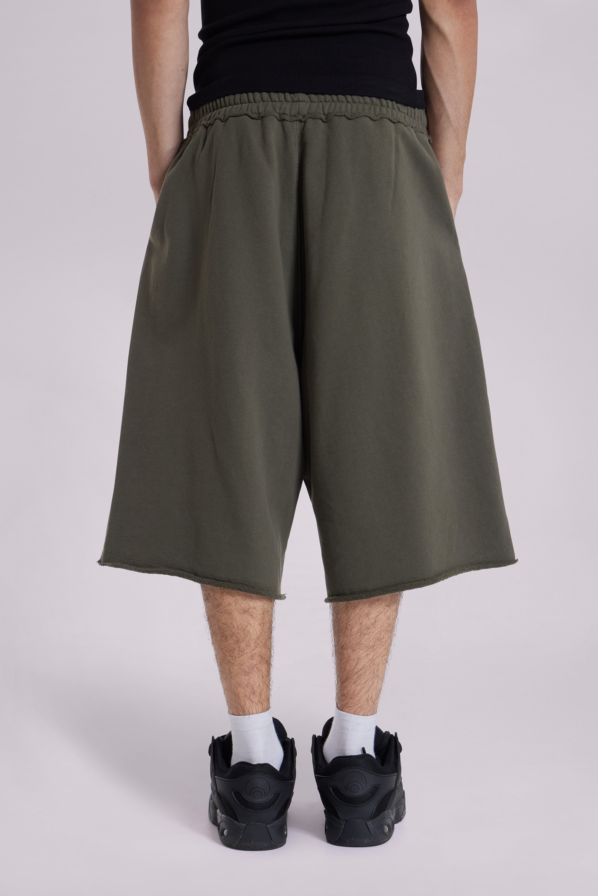Khaki Monster Shorts
