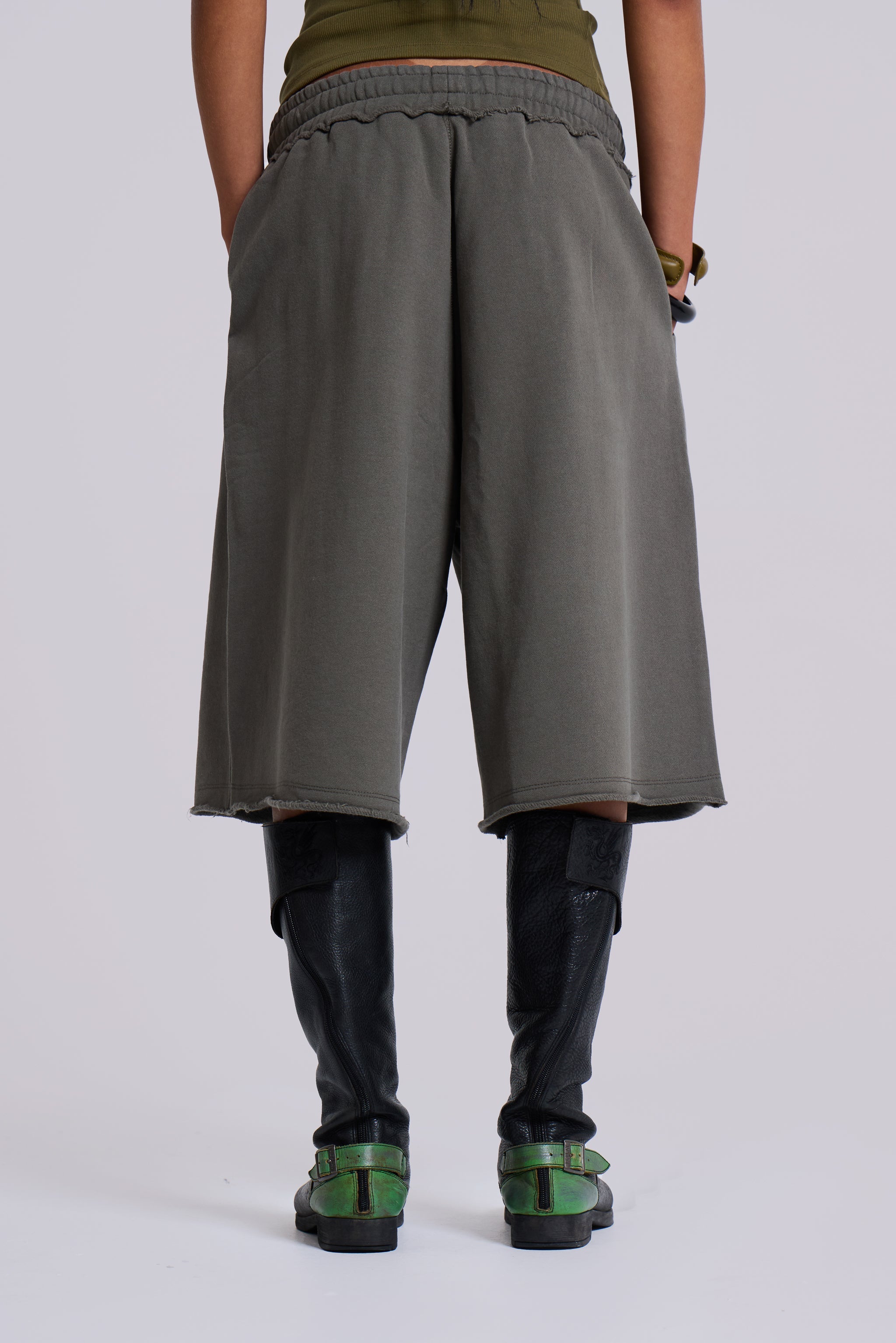 Khaki Monster Shorts