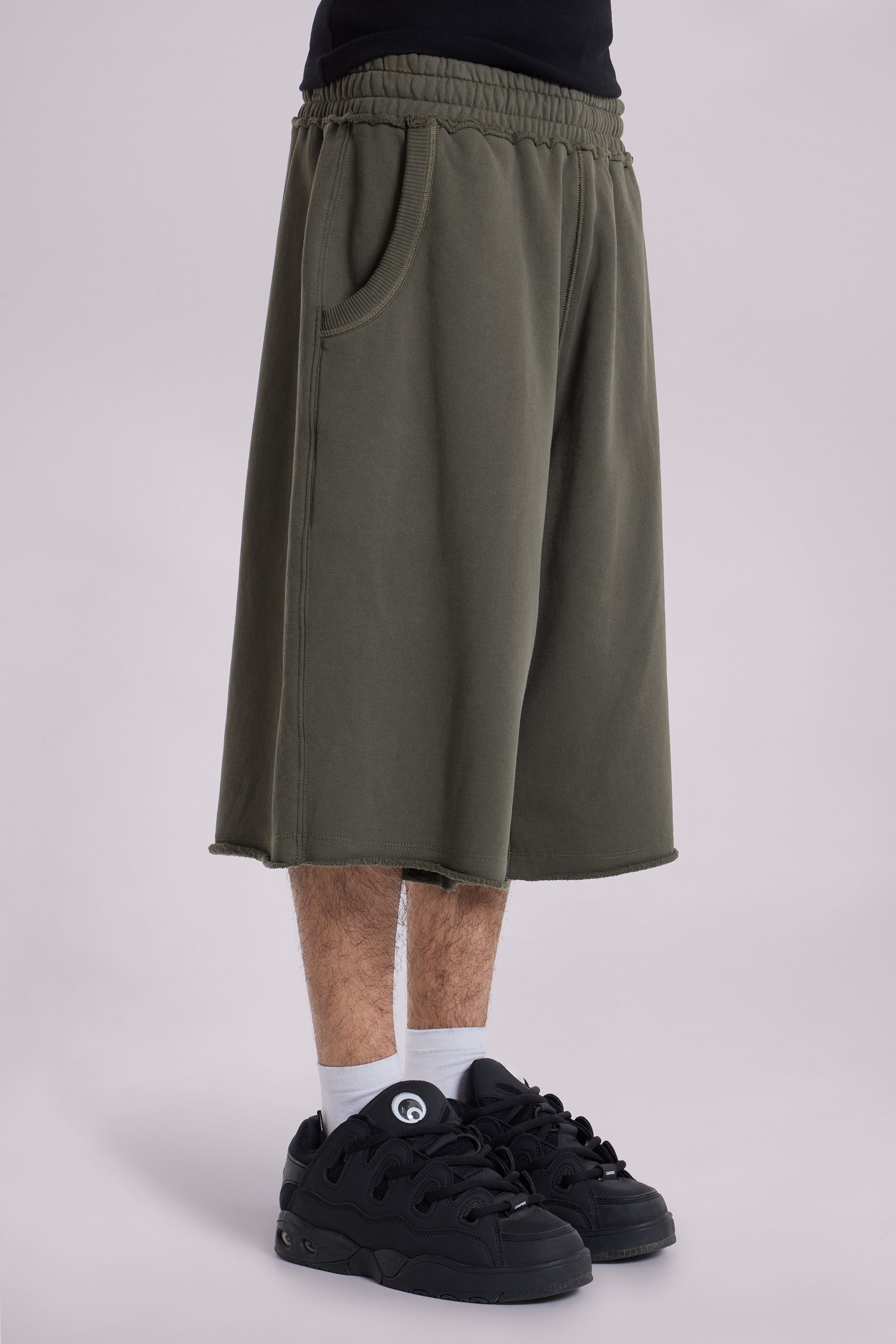 Khaki Monster Shorts