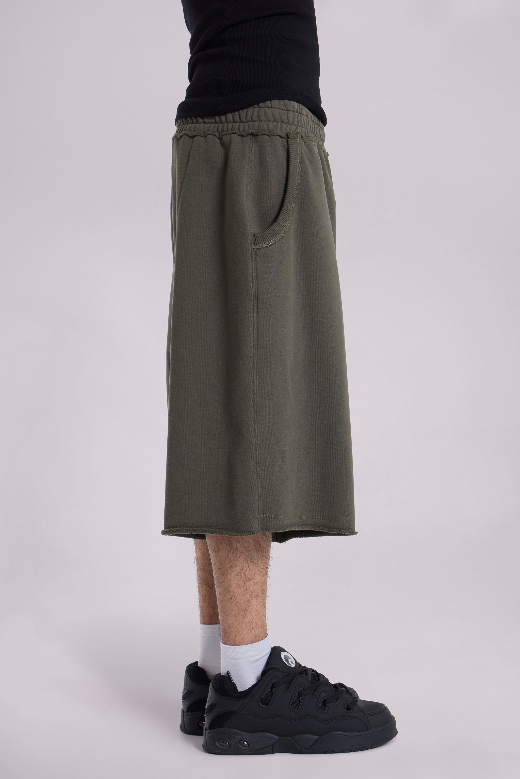 Khaki Monster Shorts