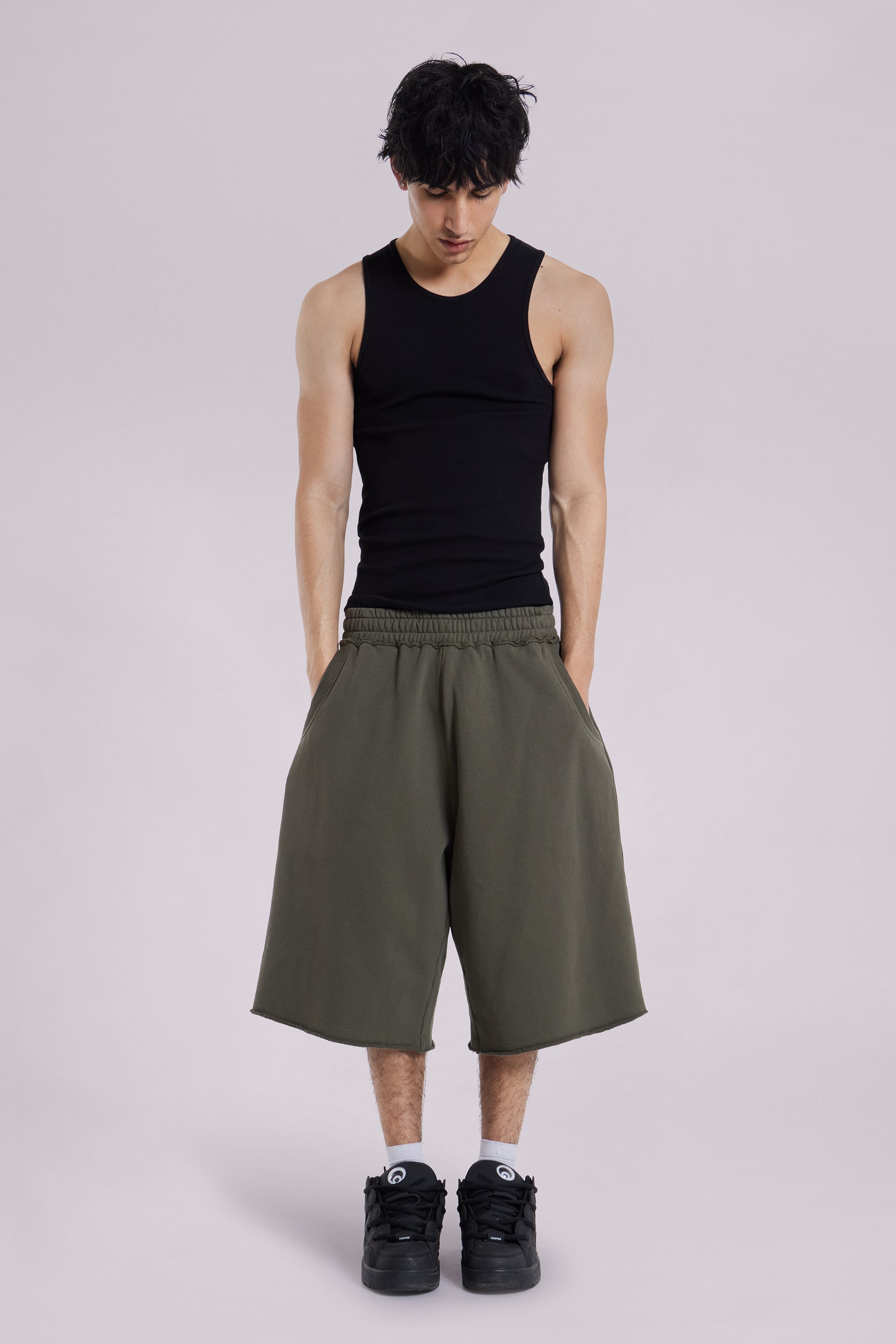 Khaki Monster Shorts