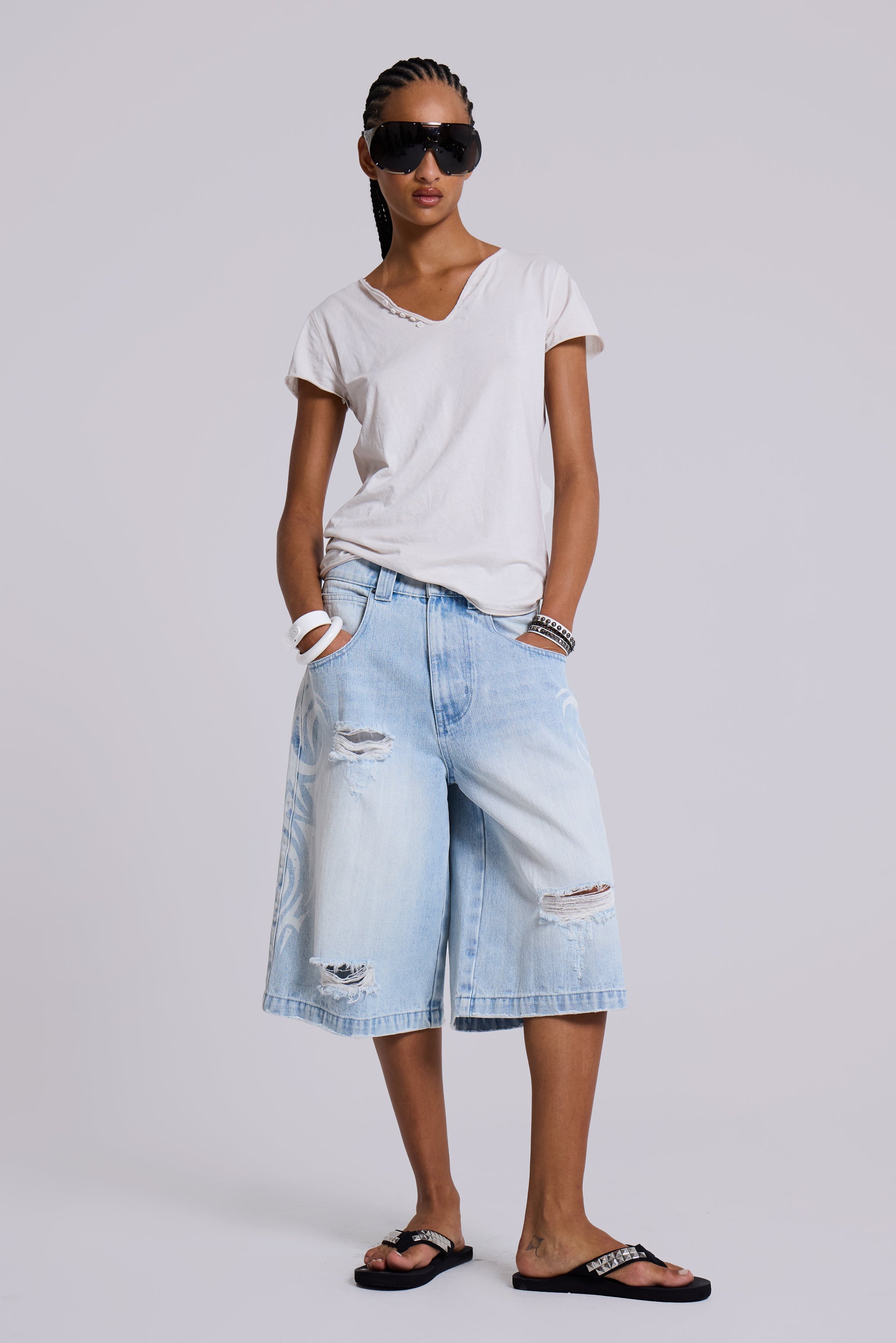 Bleach Blade Colossus Jorts