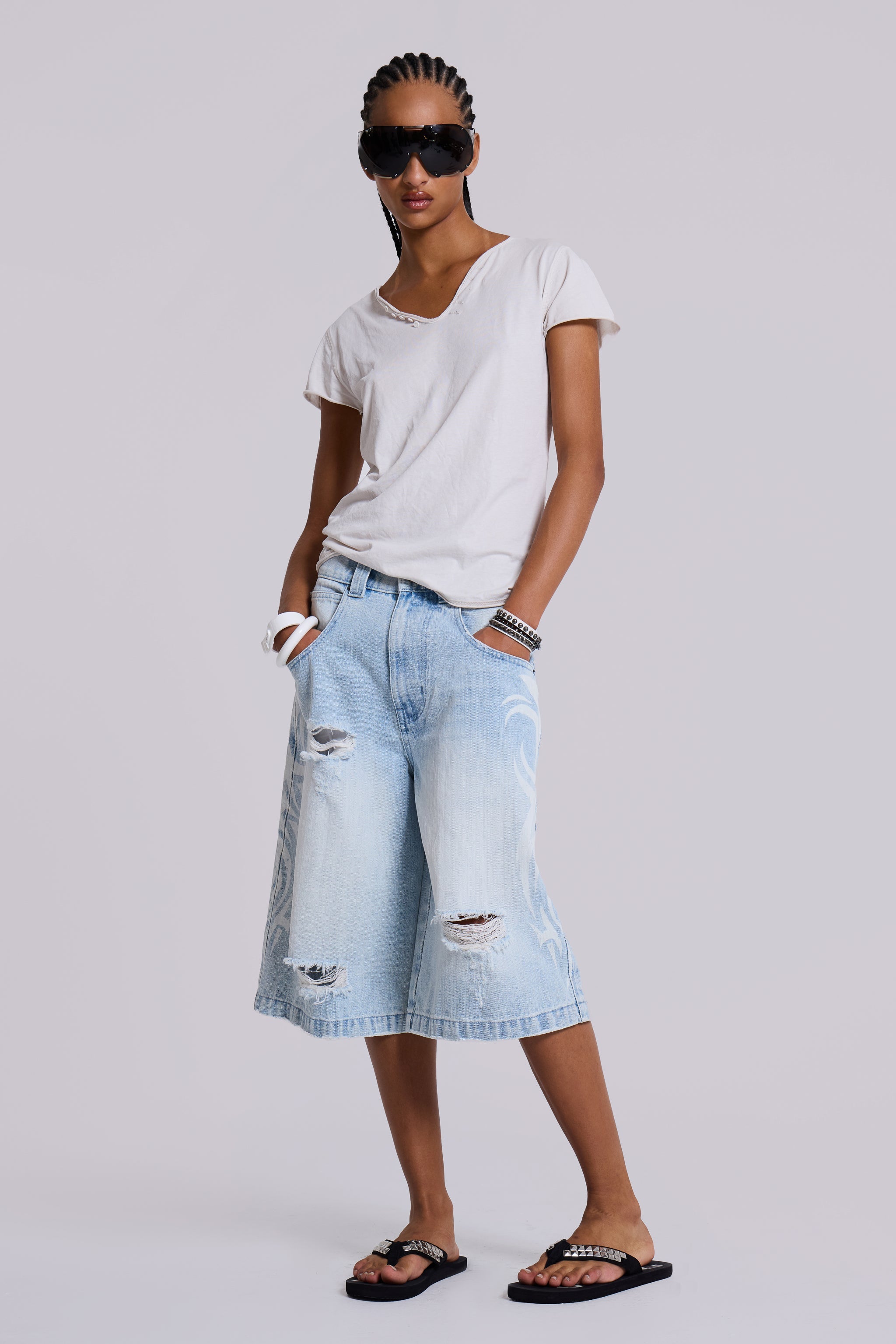 Bleach Blade Colossus Jorts