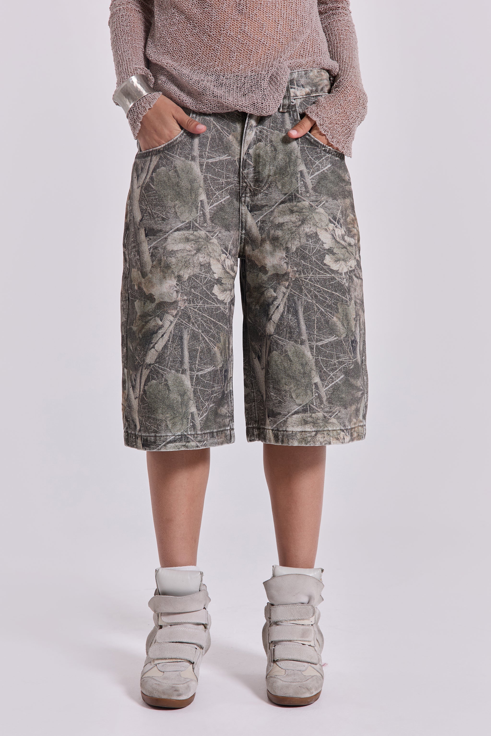 Woodland Camo Colossus Jorts