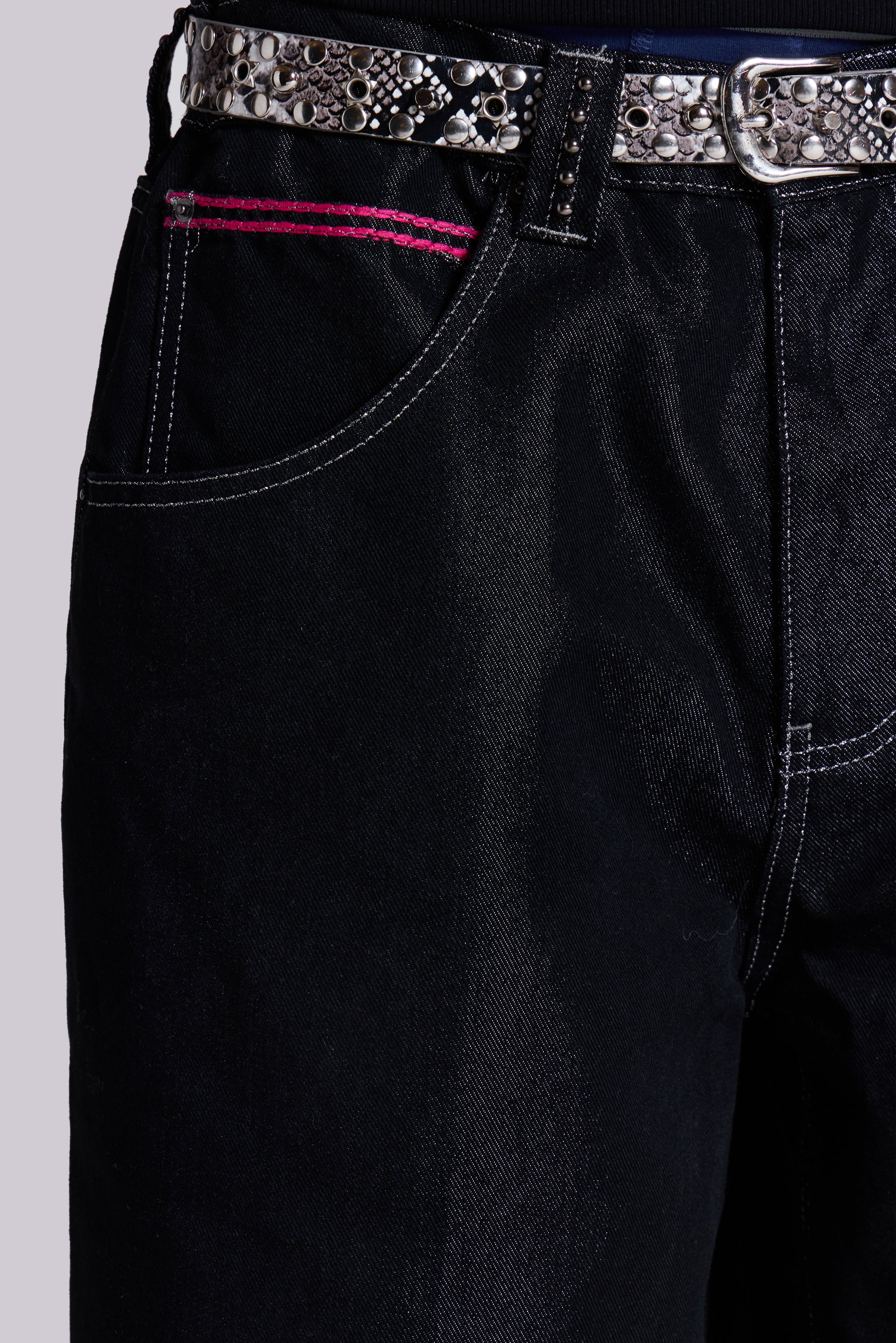 Pink Sapphire Cross Colossus Jorts