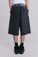 Dark Check Goliath Shorts