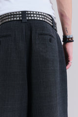 Dark Check Goliath Shorts
