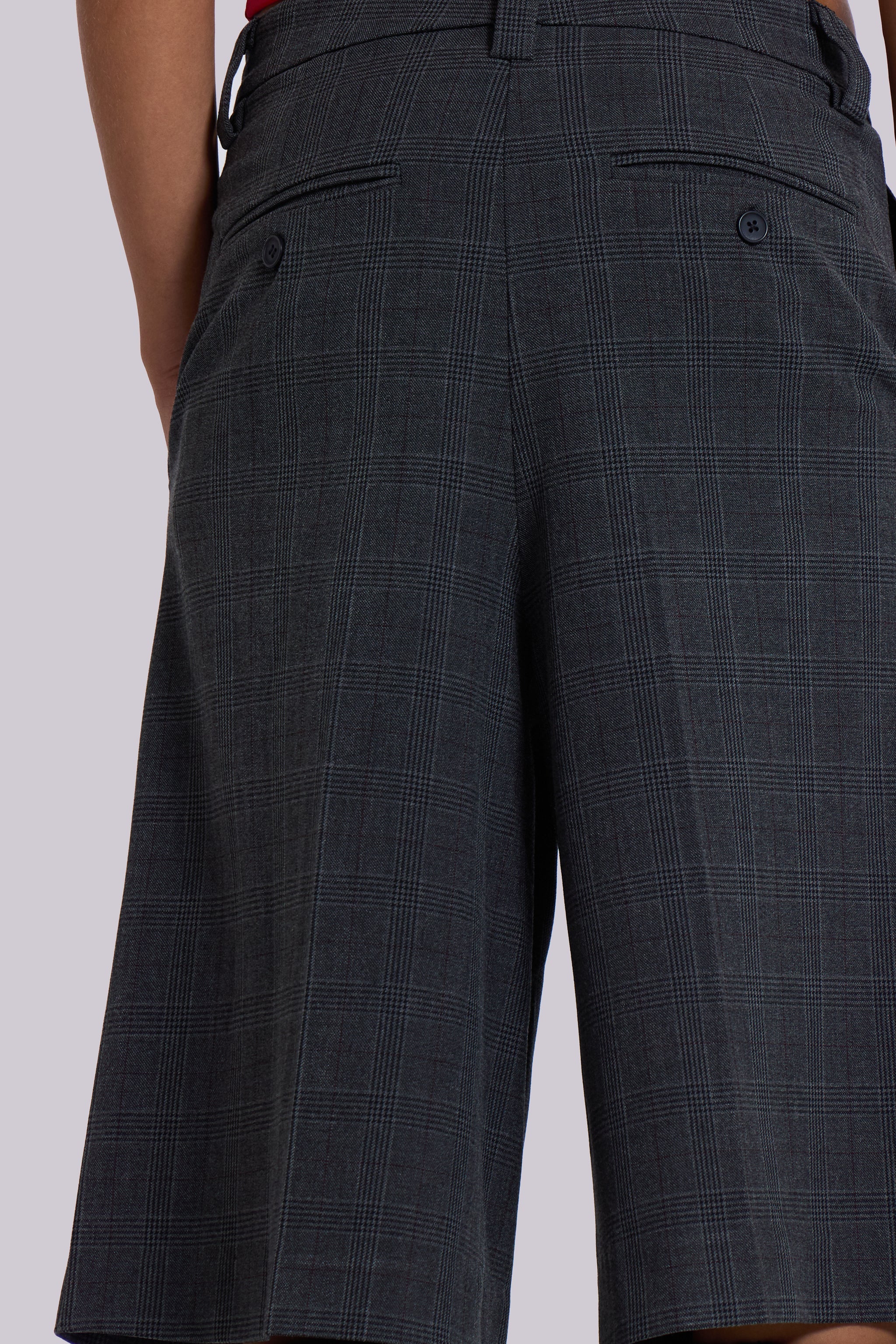 Dark Check Goliath Shorts