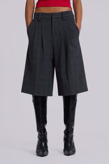 Dark Check Goliath Shorts