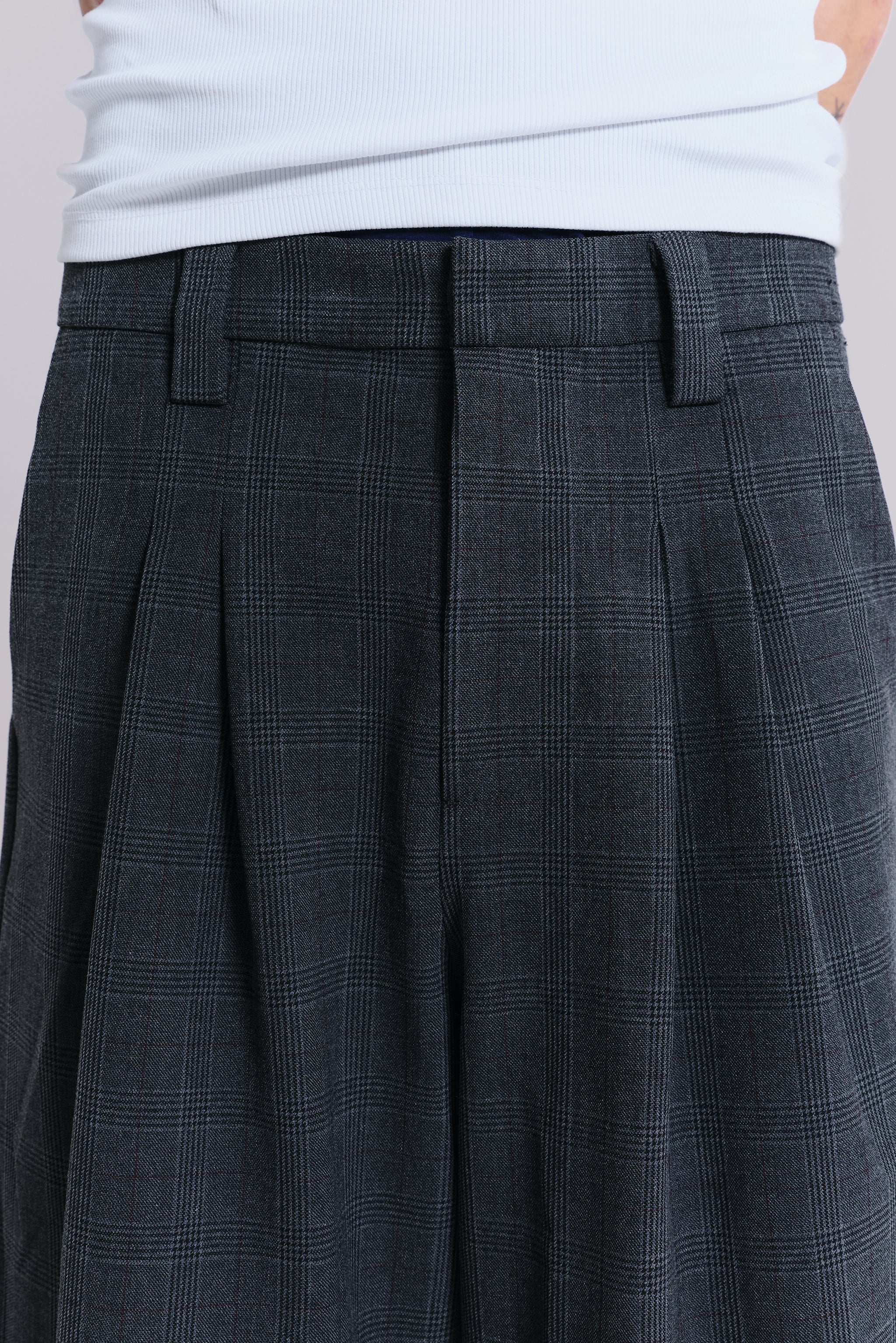 Dark Check Goliath Shorts