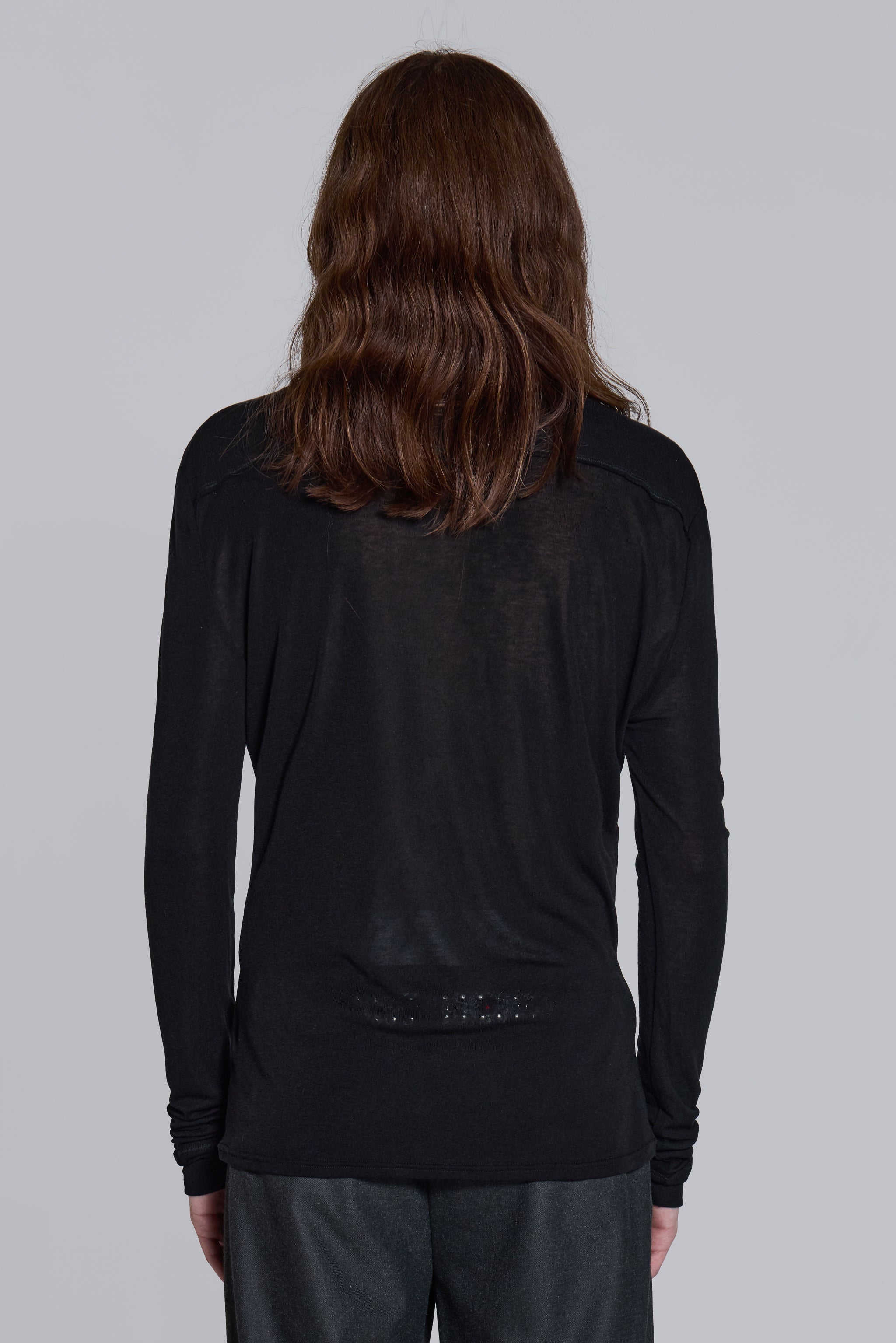 Black Haze Henley Top