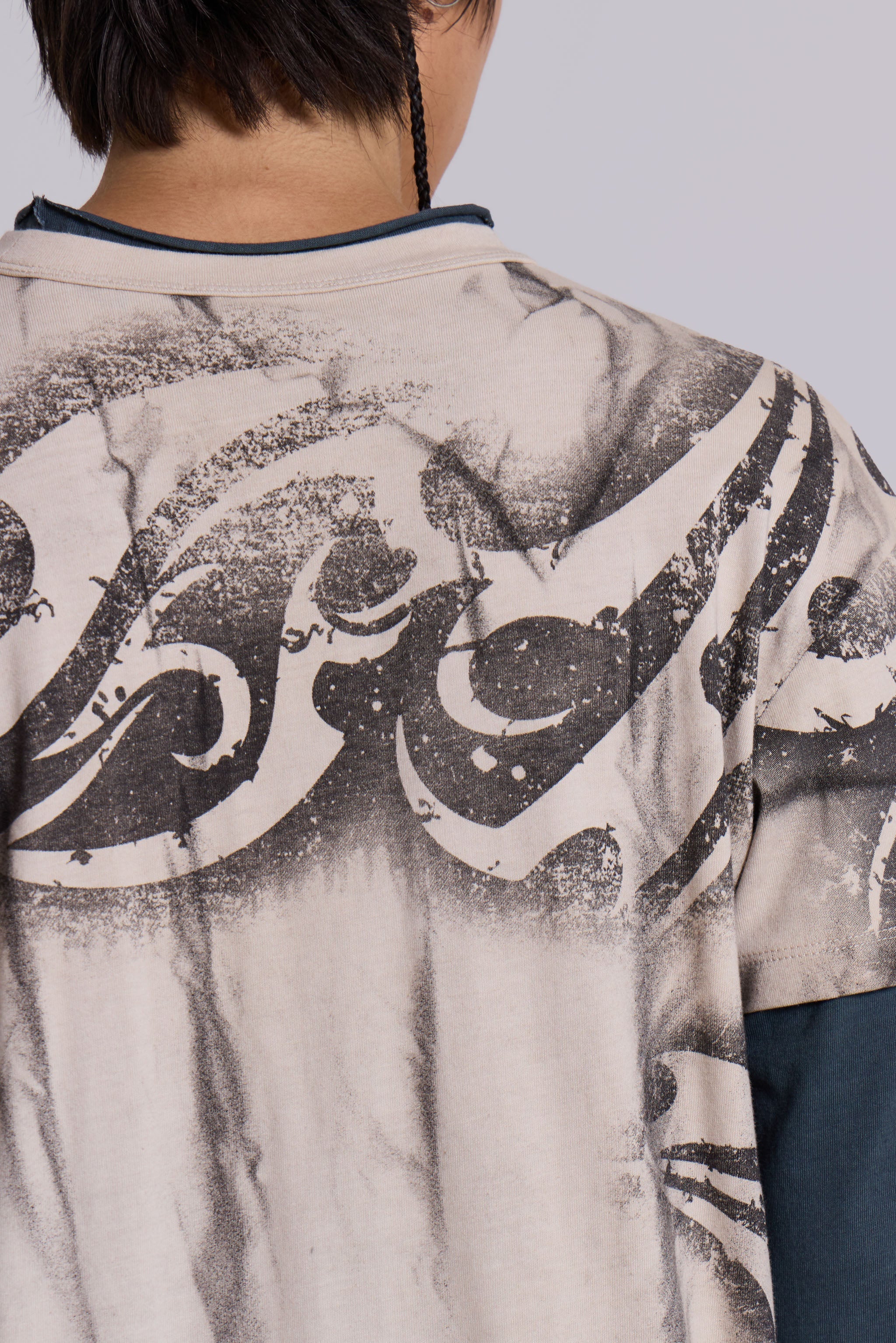 Waves Double Layer Long-sleeve Top