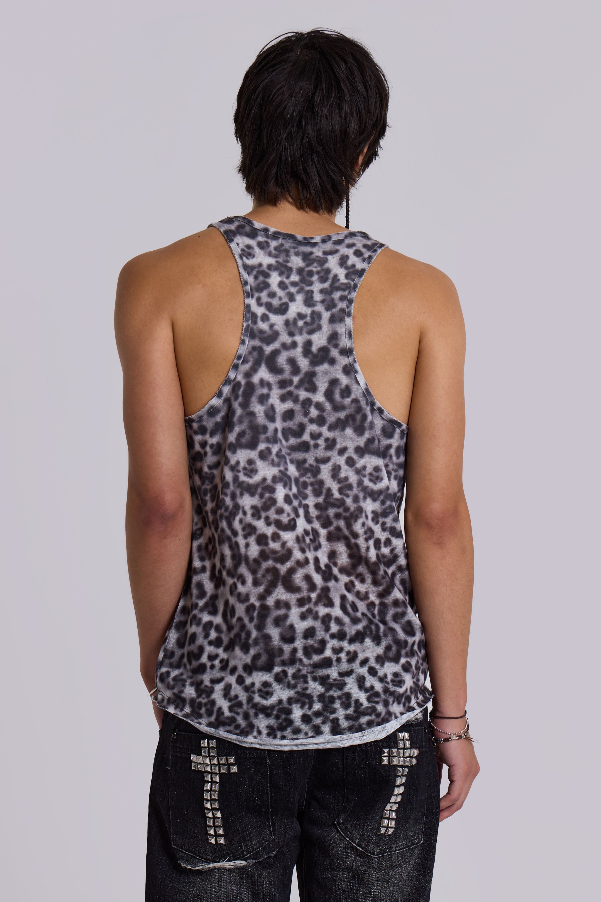 Airbrush Leopard Vest