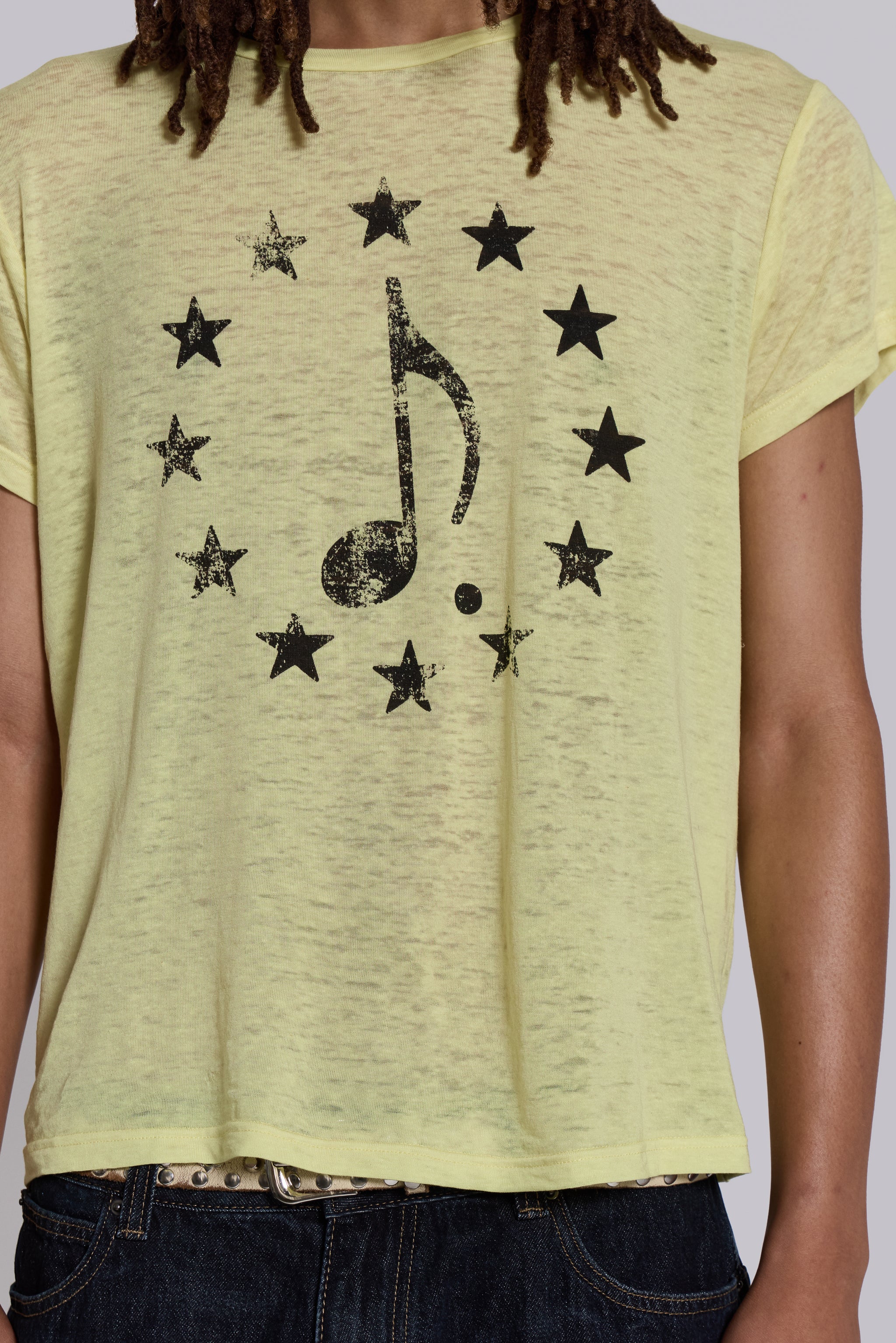 Music Yellow T-Shirt