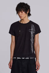 P.O.A. Black T-Shirt