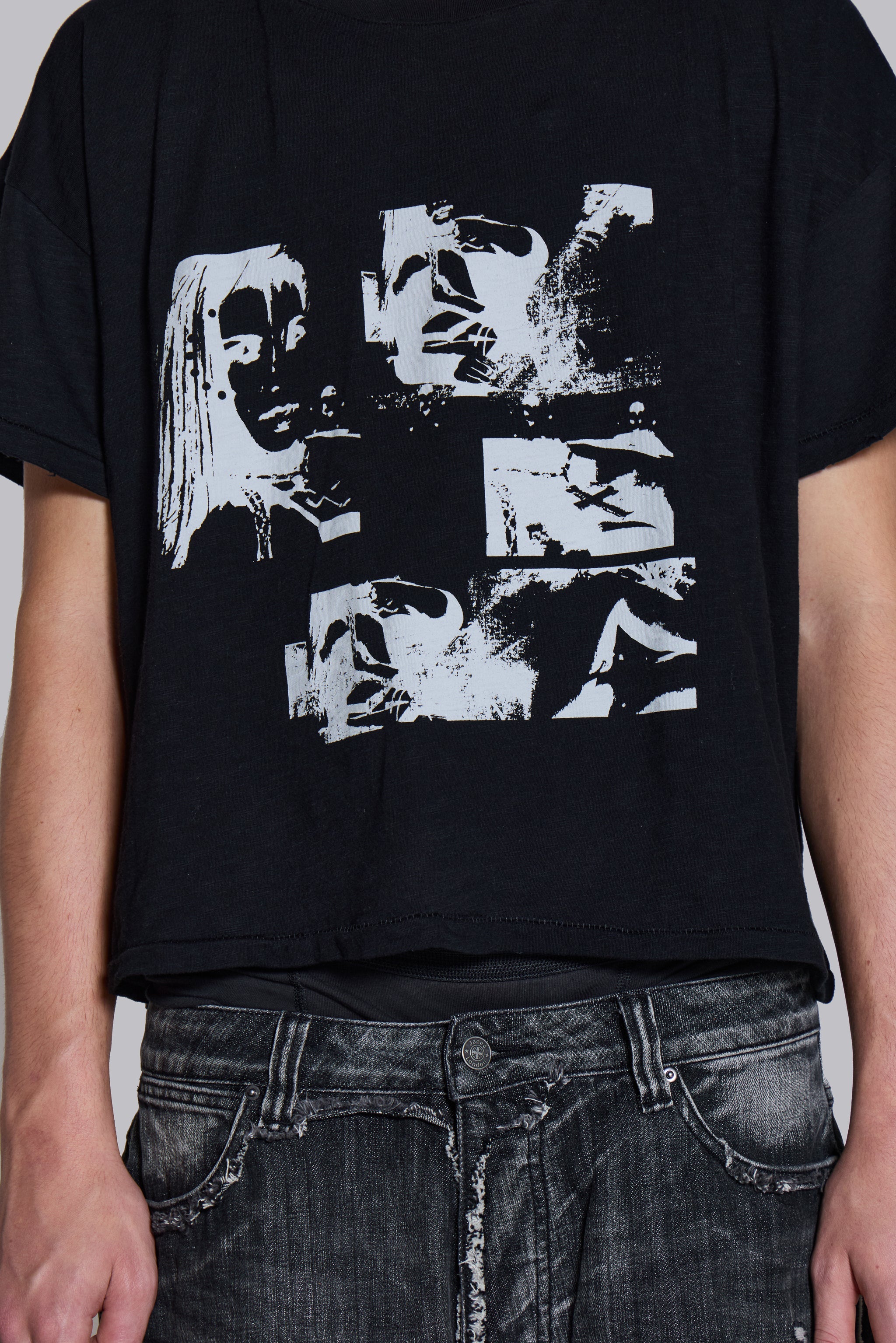 Gun Girl Cropped T-Shirt