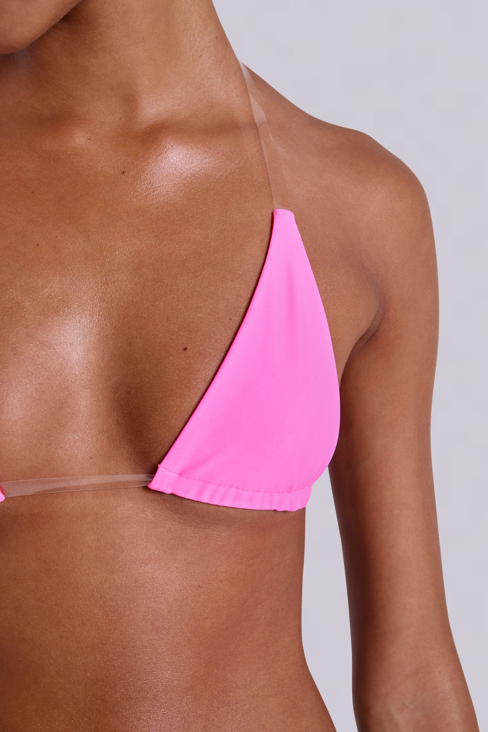 Kea Reversible Neon Micro Triangle Bikini Top