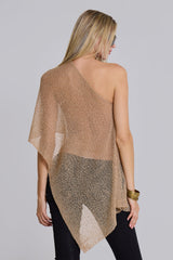 Infinity Multiway Knit Cape in Sand